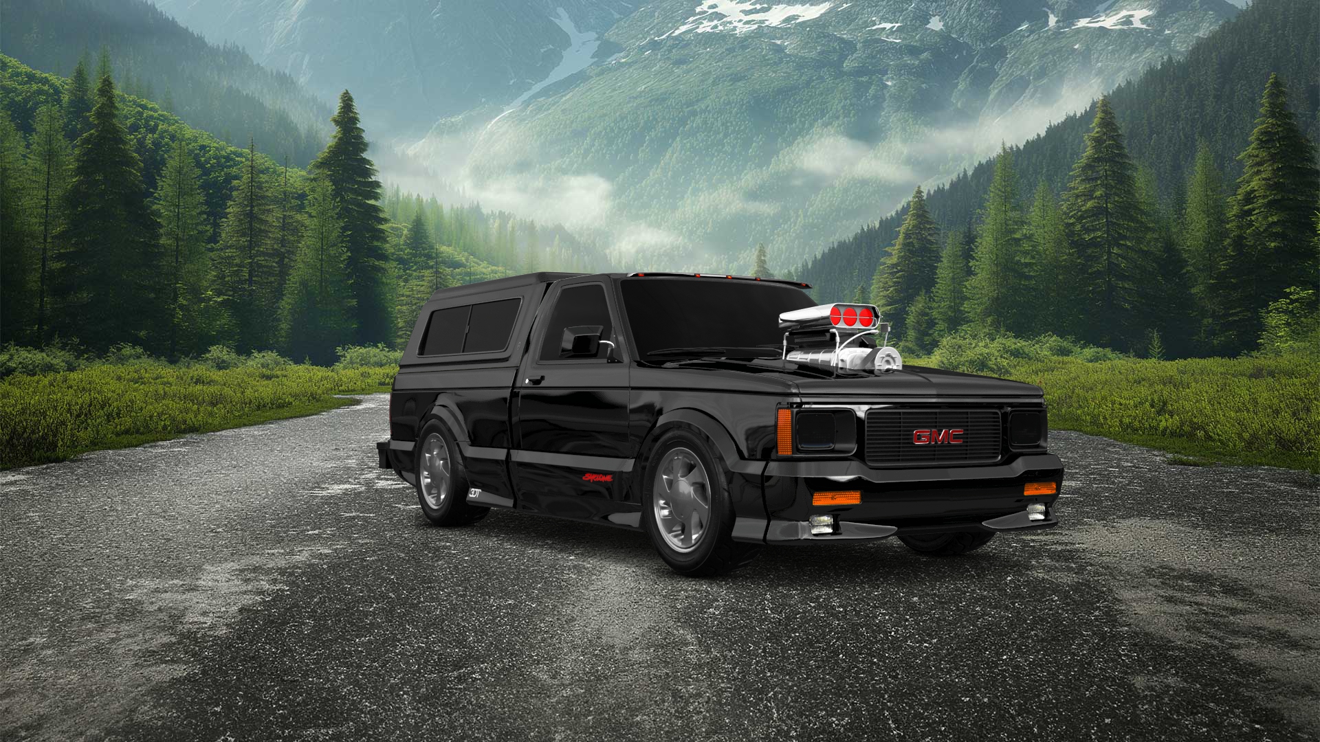 GMC Syclone 2 Door pickup truck 1991
