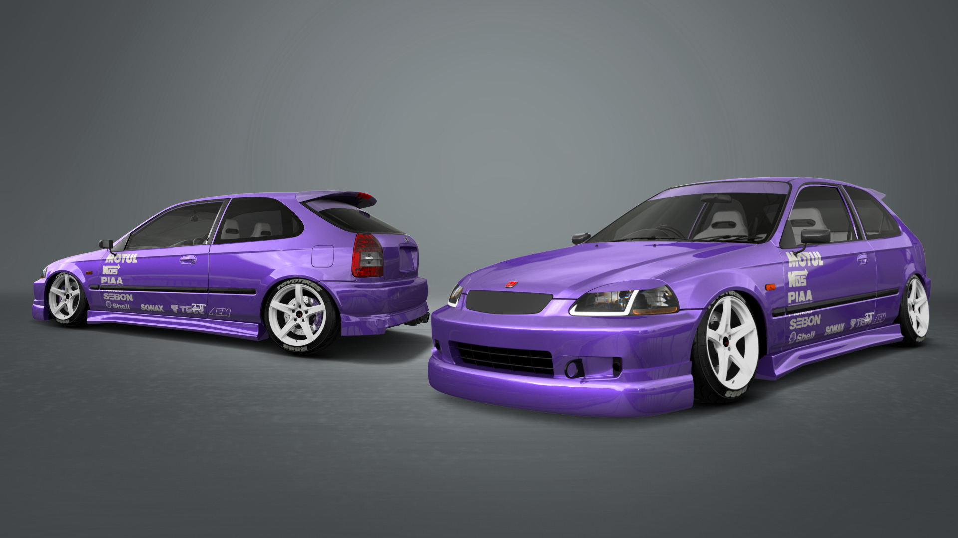 Honda Civic 3 Door Hatchback 1997 Images