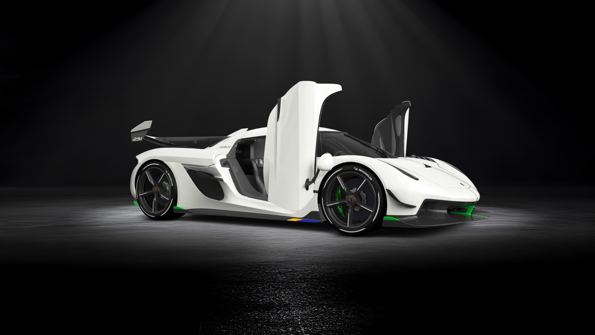 Koenigsegg Jesko 2 door targa top 2020