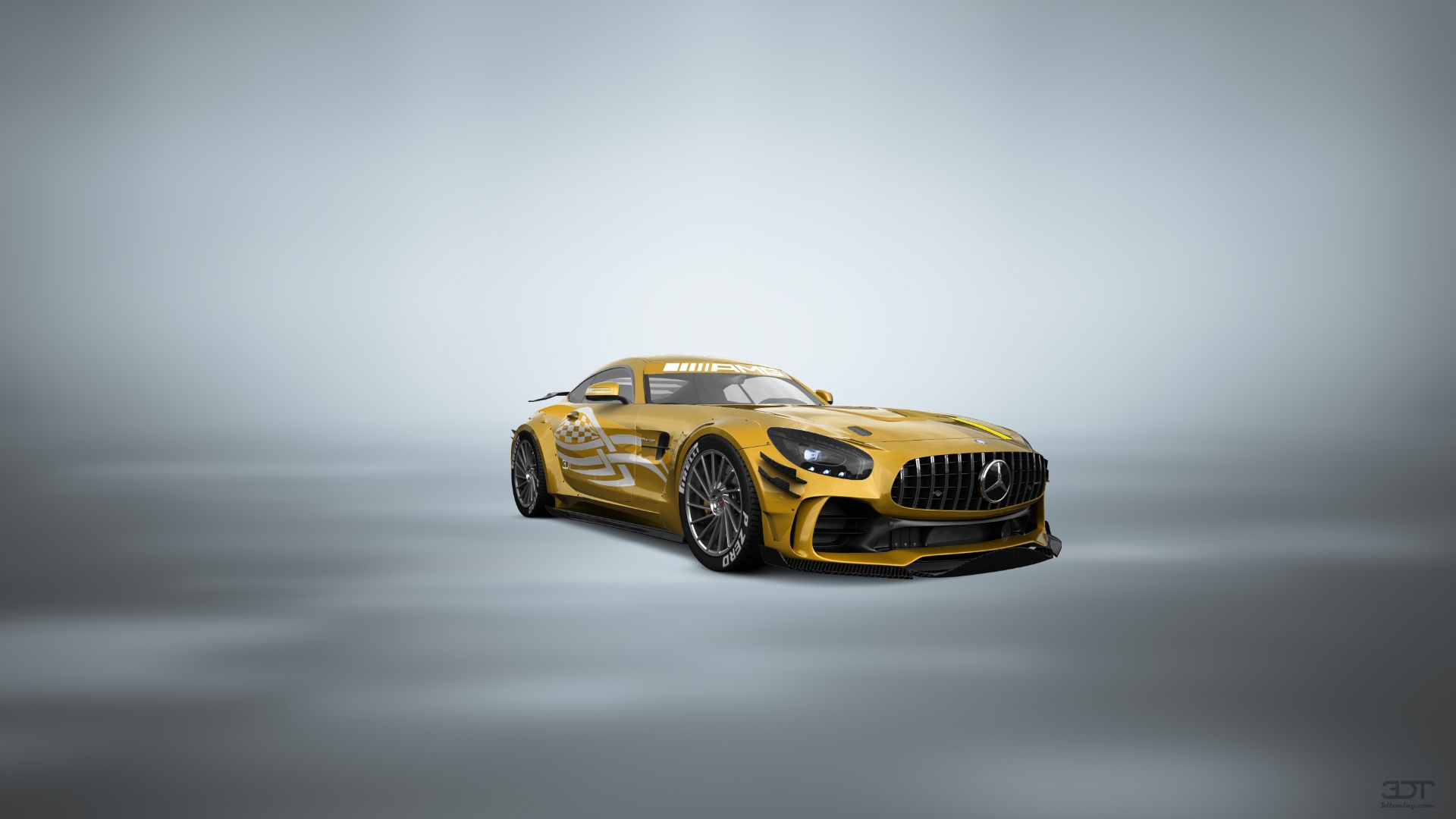 Mercedes AMG GT 2 door fastback coupe 2016 tuning