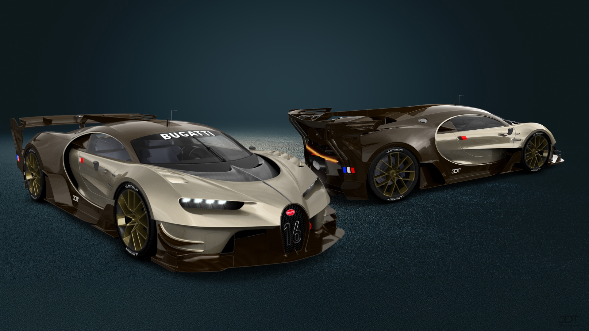 Bugatti Vision GT Supercar 2015 tuning