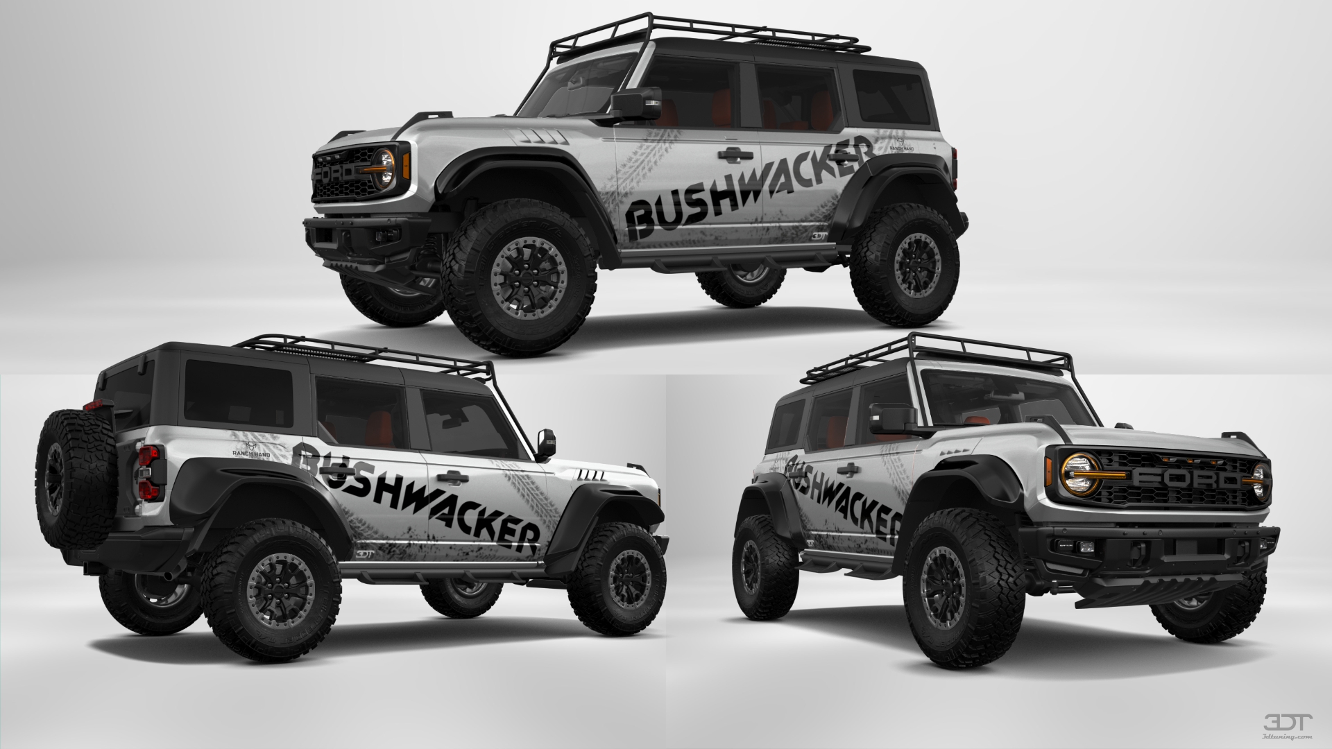 Ford Bronco Raptor 4 Door pickup truck 2022 tuning