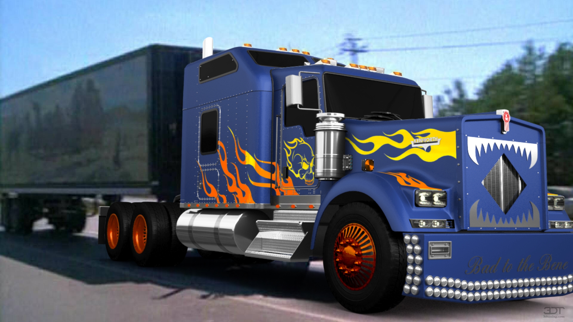 Kenworth W900 Sleeper Cab Truck 2015