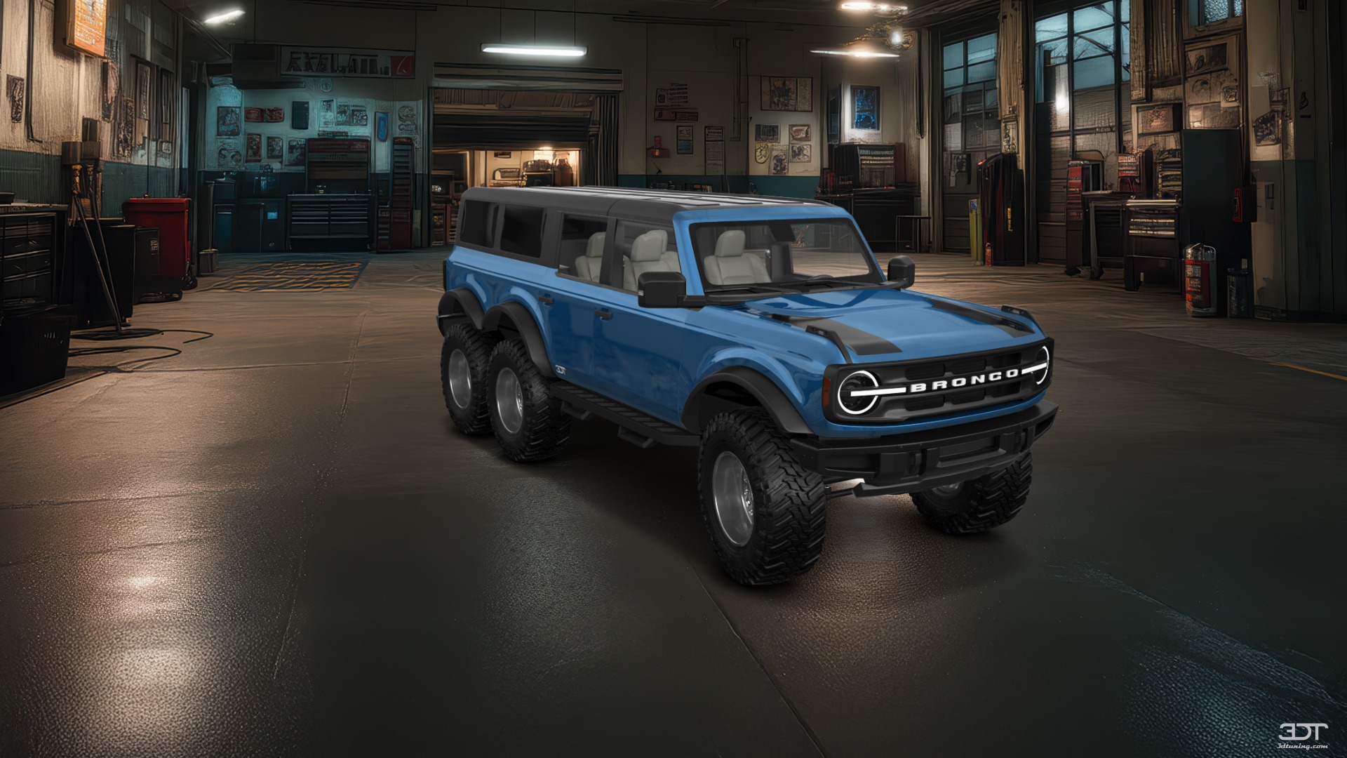 Ford Bronco 6X6 4 Door pickup truck 2021 tuning