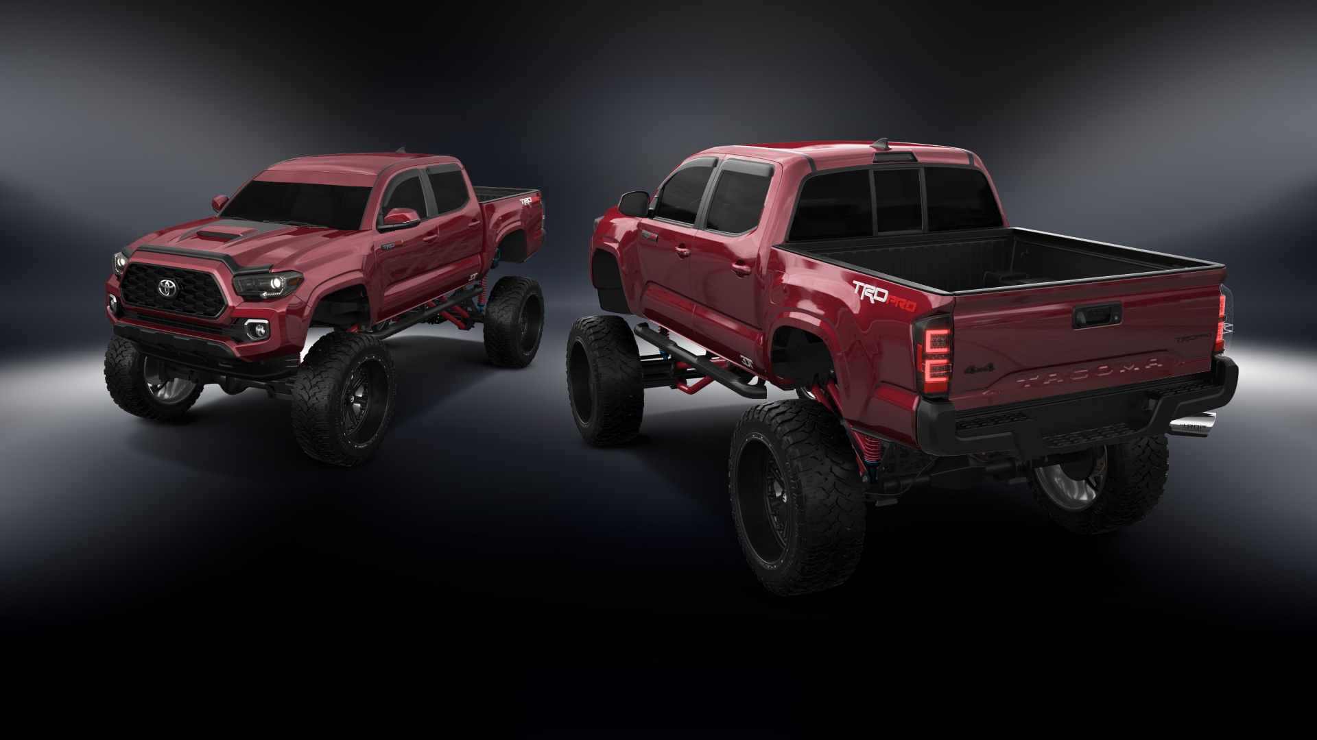 Toyota Tacoma 4 Door pickup truck 2018 tuning