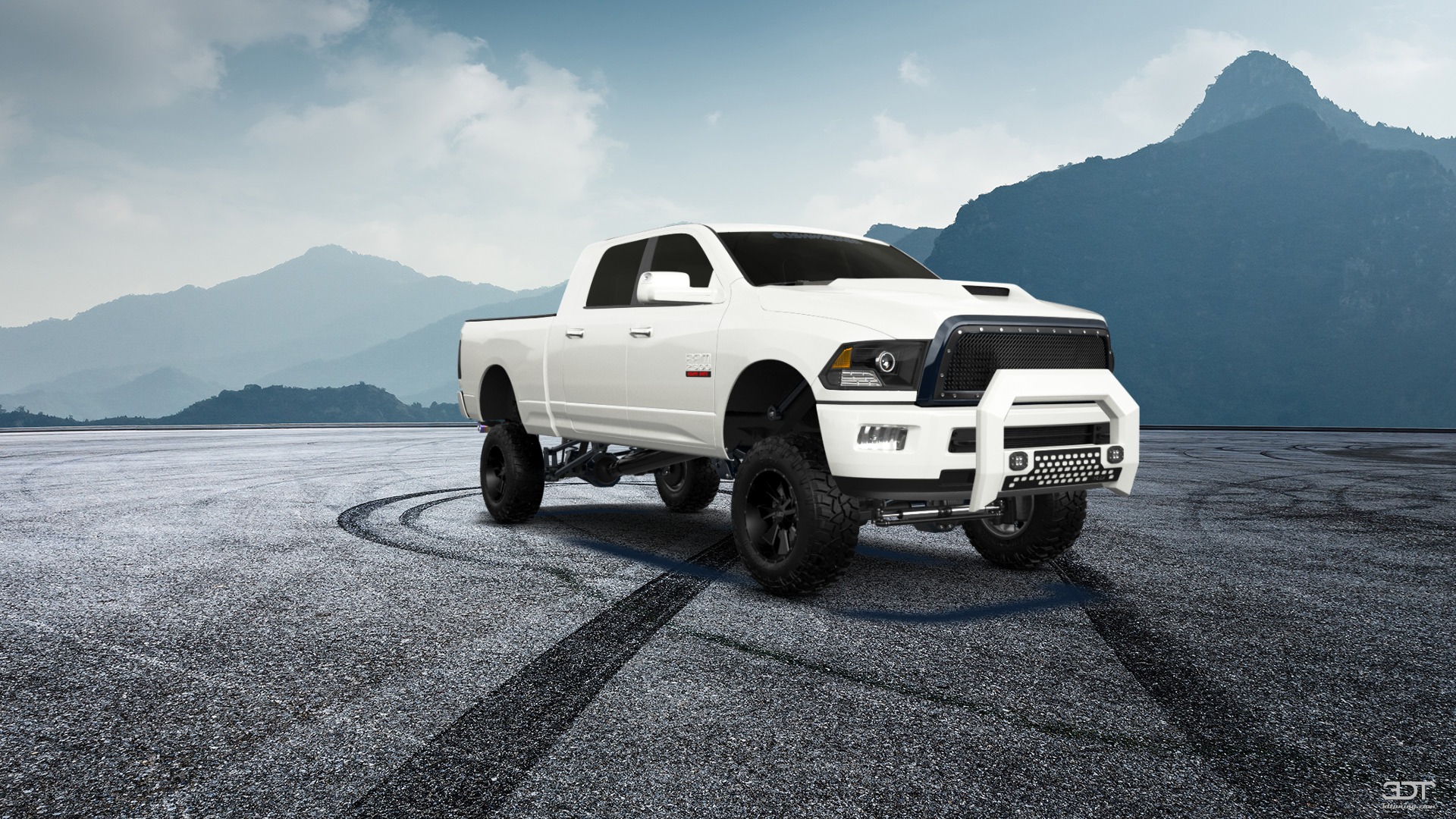Dodge Ram 2500 Mega Cab 6.4 ft box 4 Door pickup truck 2010