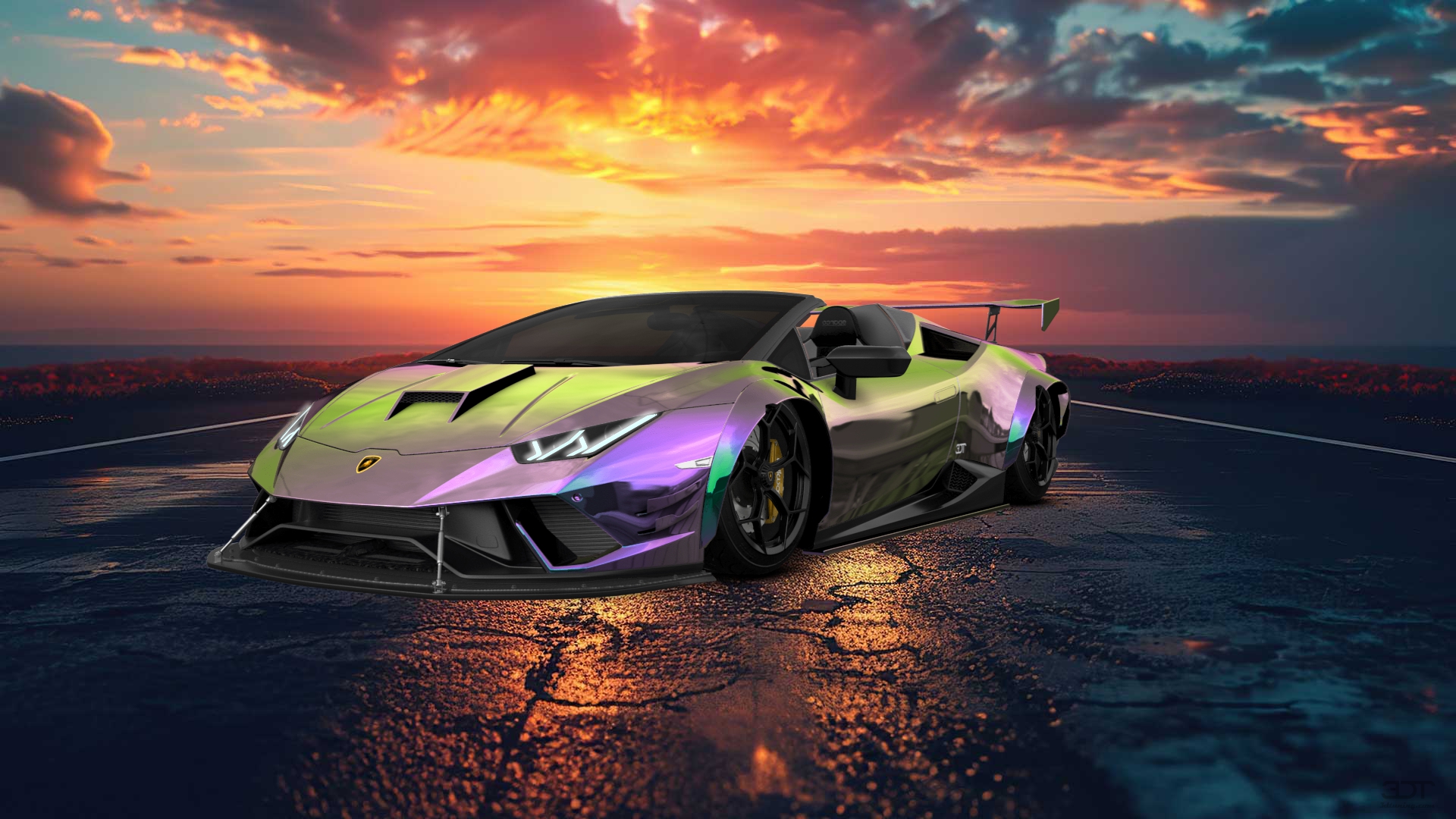 Lamborghini Huracan Spyder 2 Door Convertible 2016 tuning