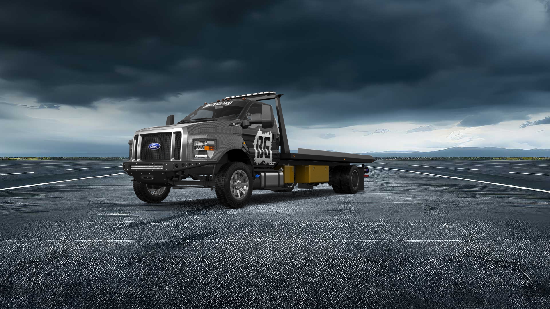 Ford F-650 Tow Truck Pickup 2016 Images