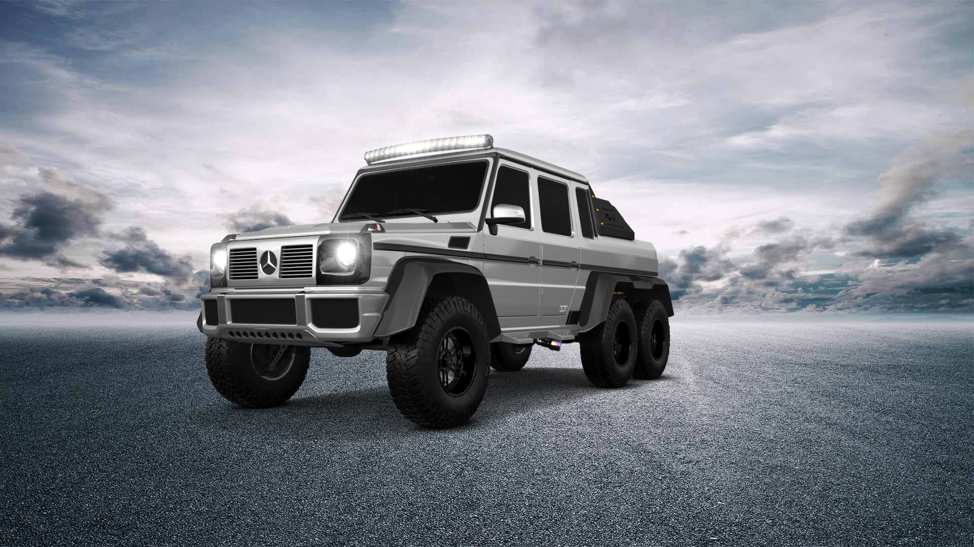 Mercedes G 63 AMG 6x6 4 Door pickup truck 2013