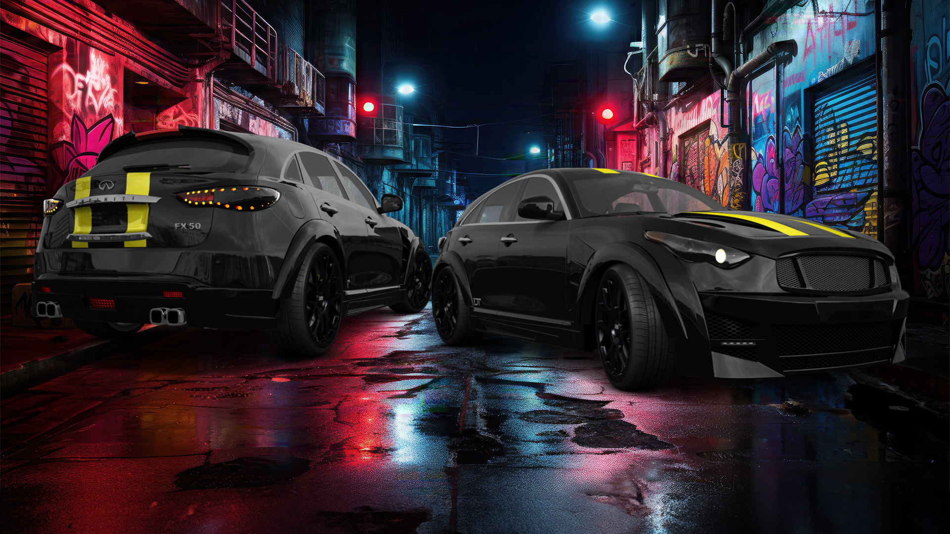 Infiniti FX50 SUV 2009 tuning