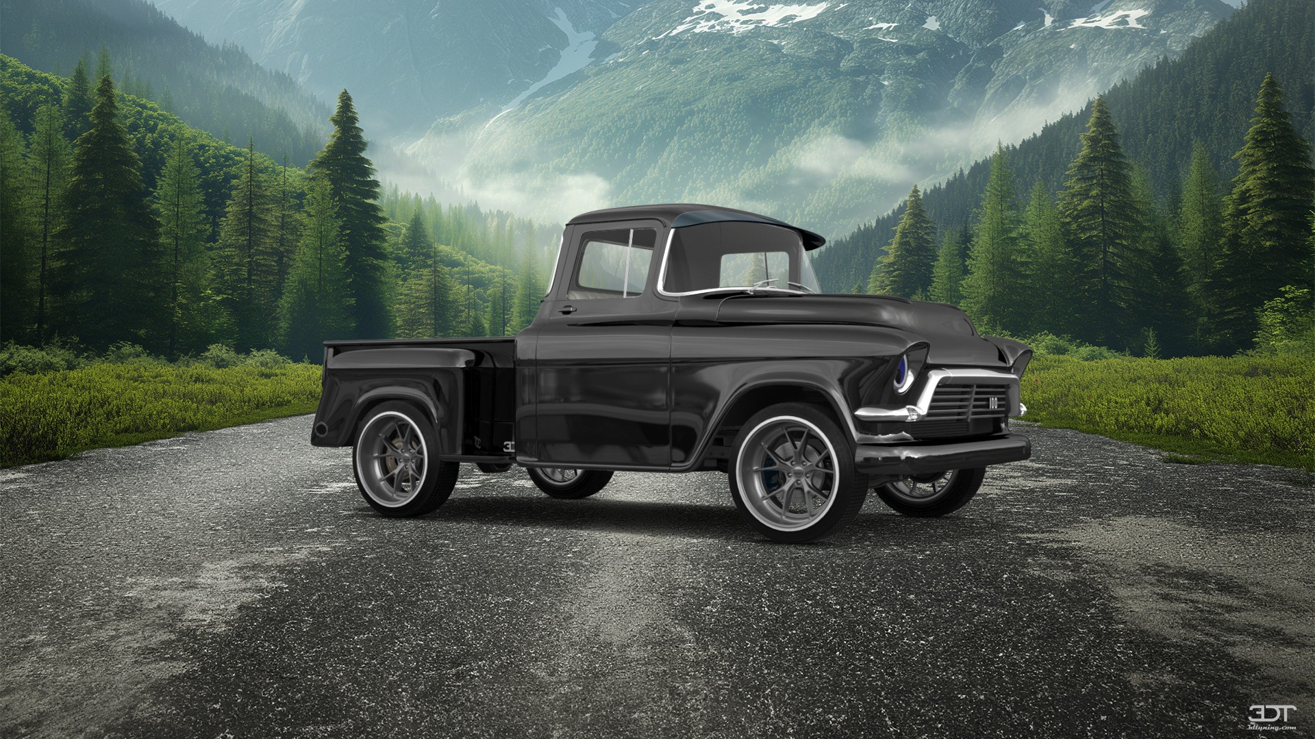 GMC 100 Stepside 2 Door pickup truck 1957
