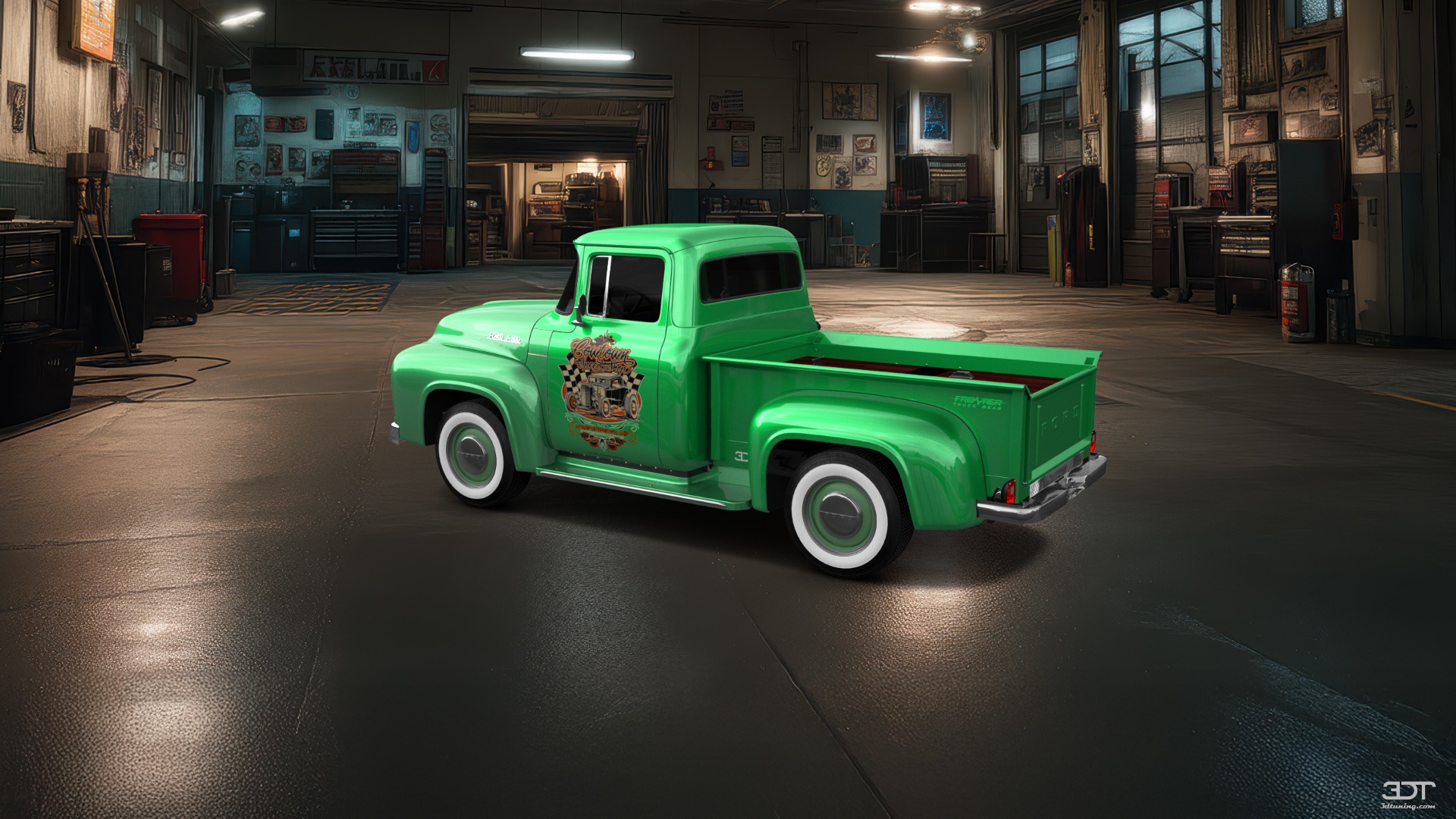 Ford F-100 2 Door truck 1956 Images