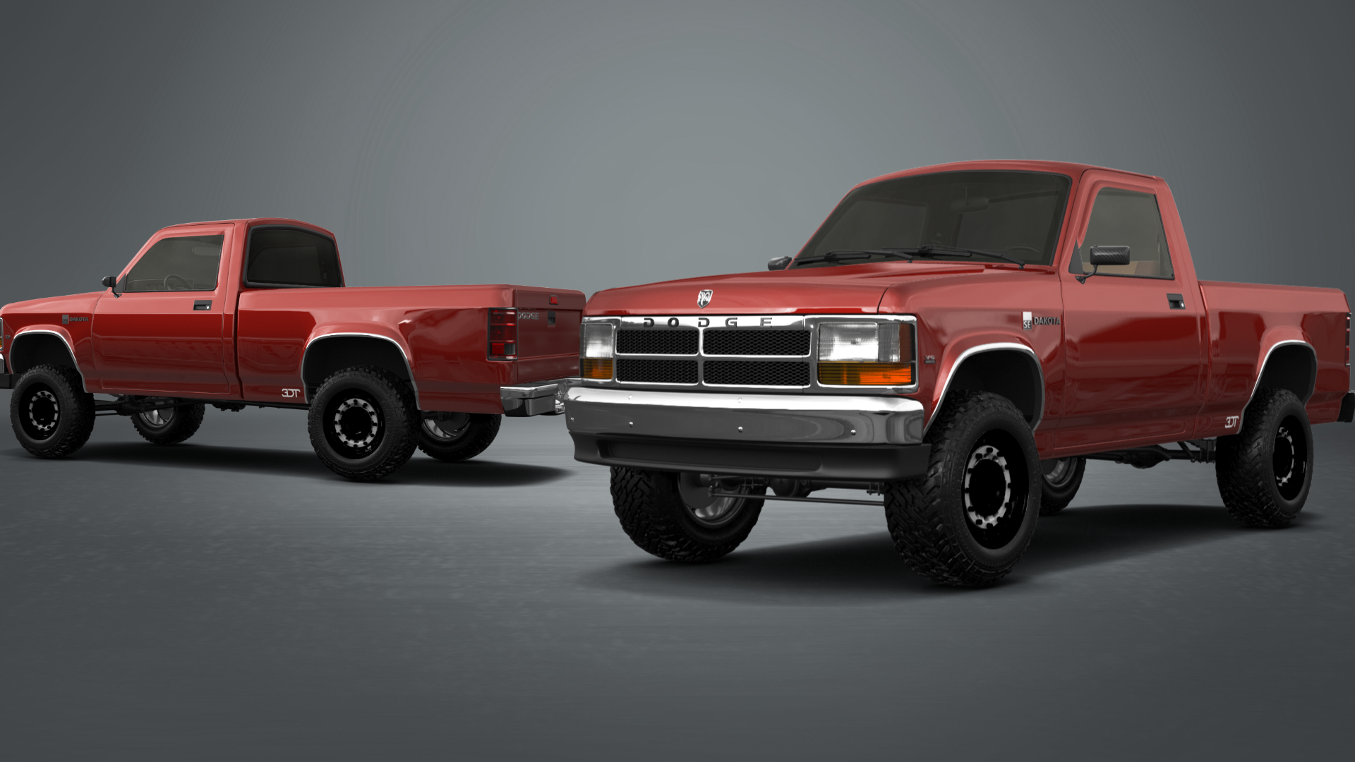 Dodge Dakota Regular Cab 2 Door pickup truck 1987