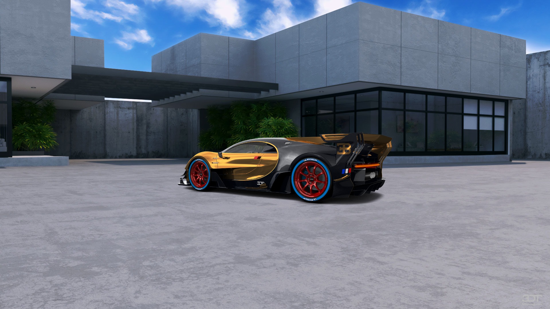 Bugatti Vision GT Supercar 2015 tuning