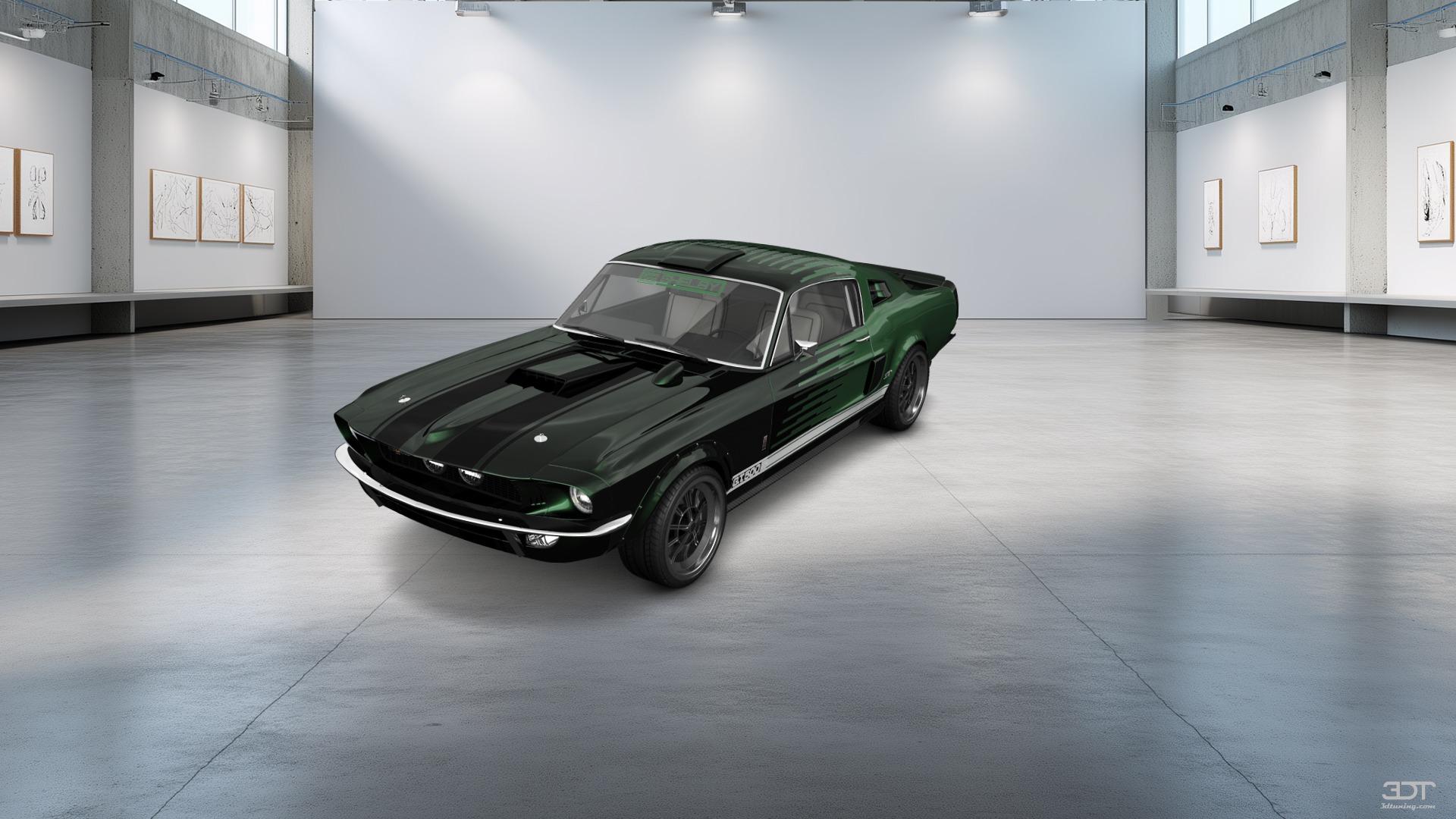 Tuning Mustang GT500 2 Door Coupe 1968