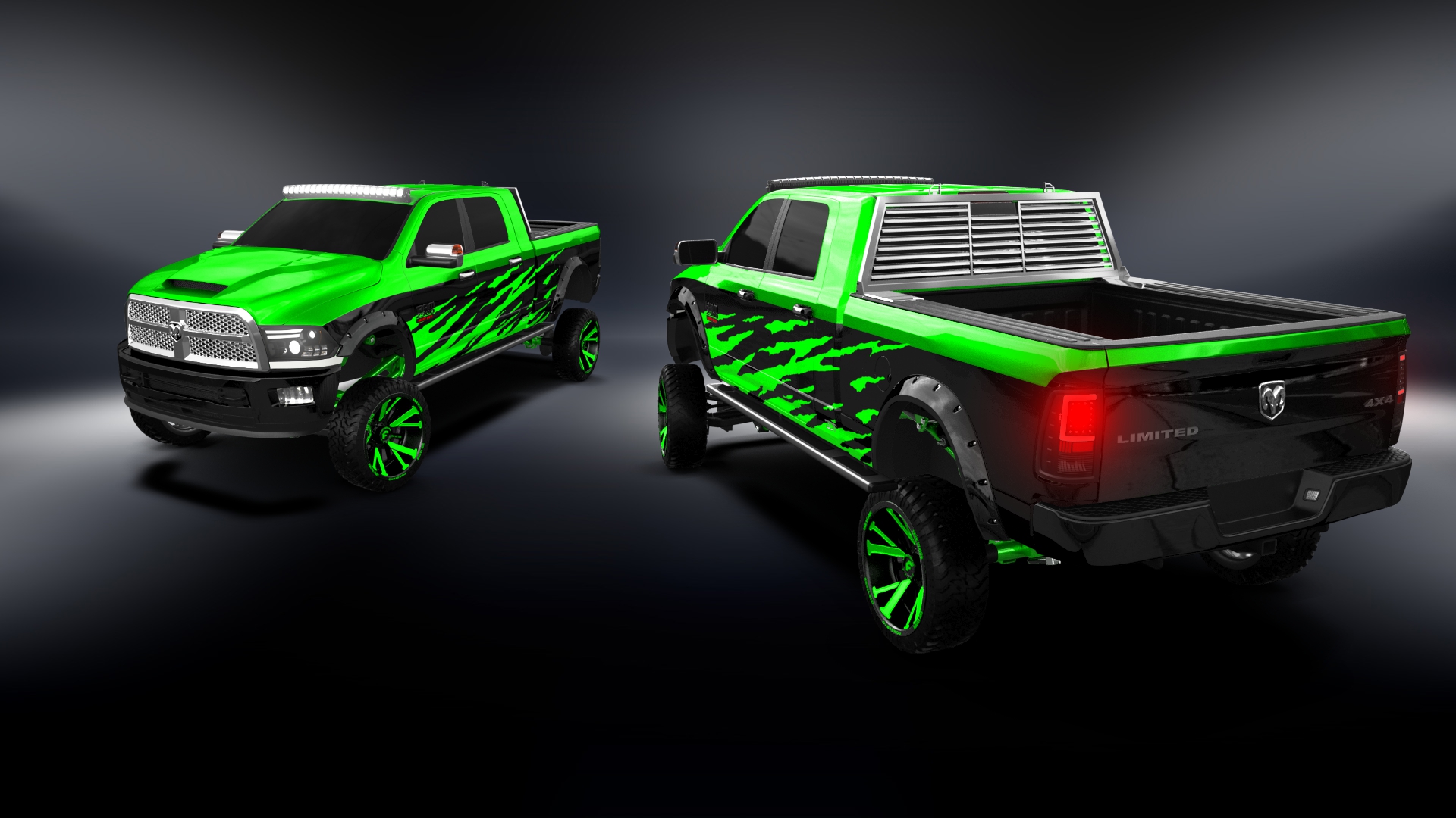 Dodge Ram 2500 Mega Cab 6.4 ft box 2010