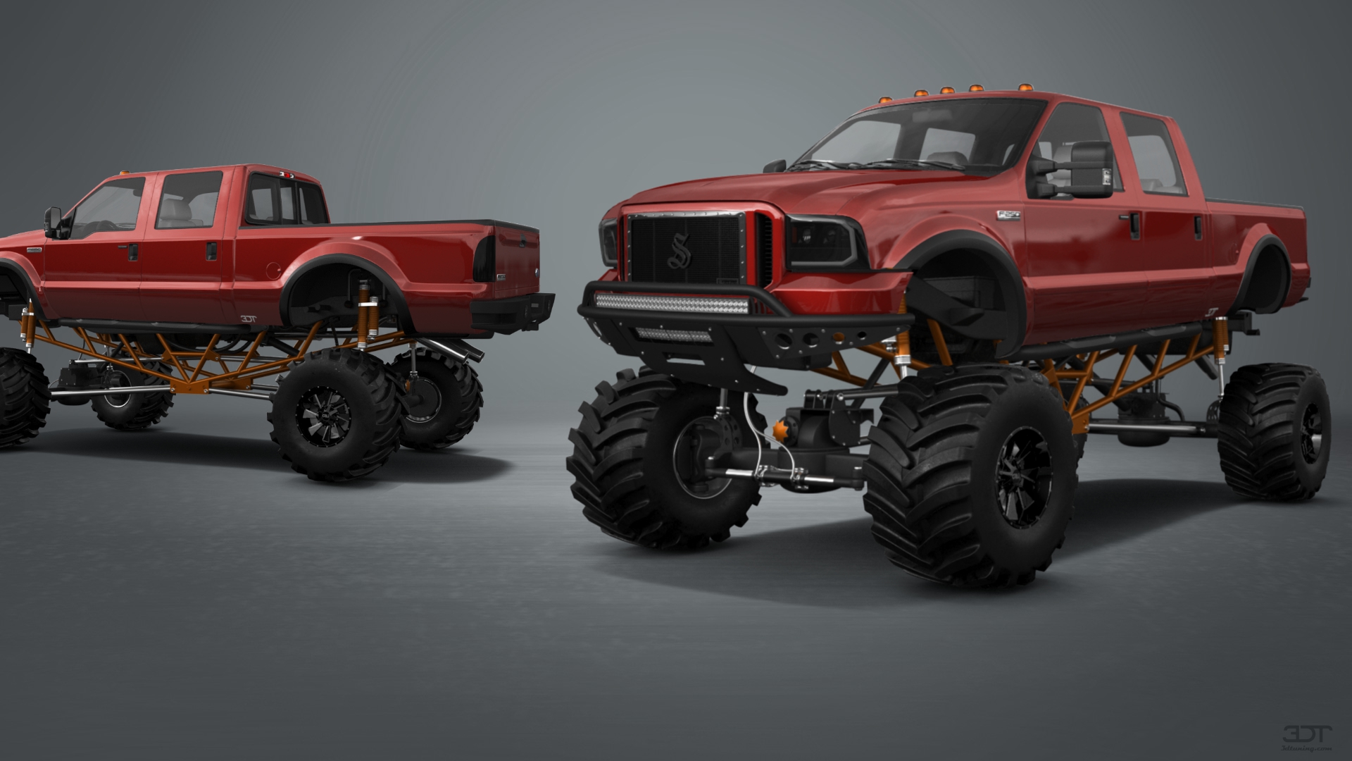 Ford F-250 Crew Cab 4 Door pickup truck 1999 tuning