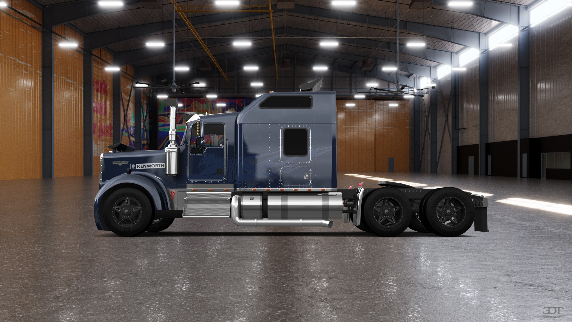 Kenworth W900 Sleeper Cab Truck 2015