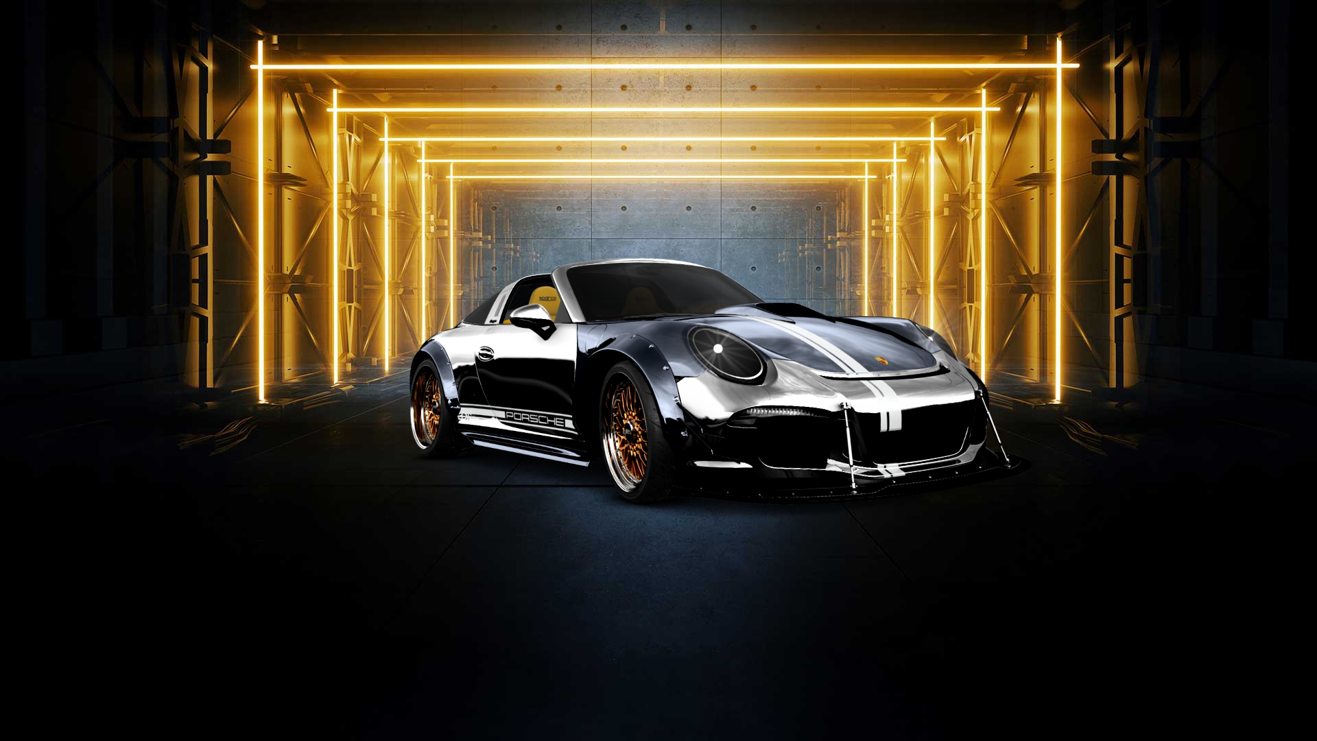 Porsche 911 Carrera Targa top 2014 tuning