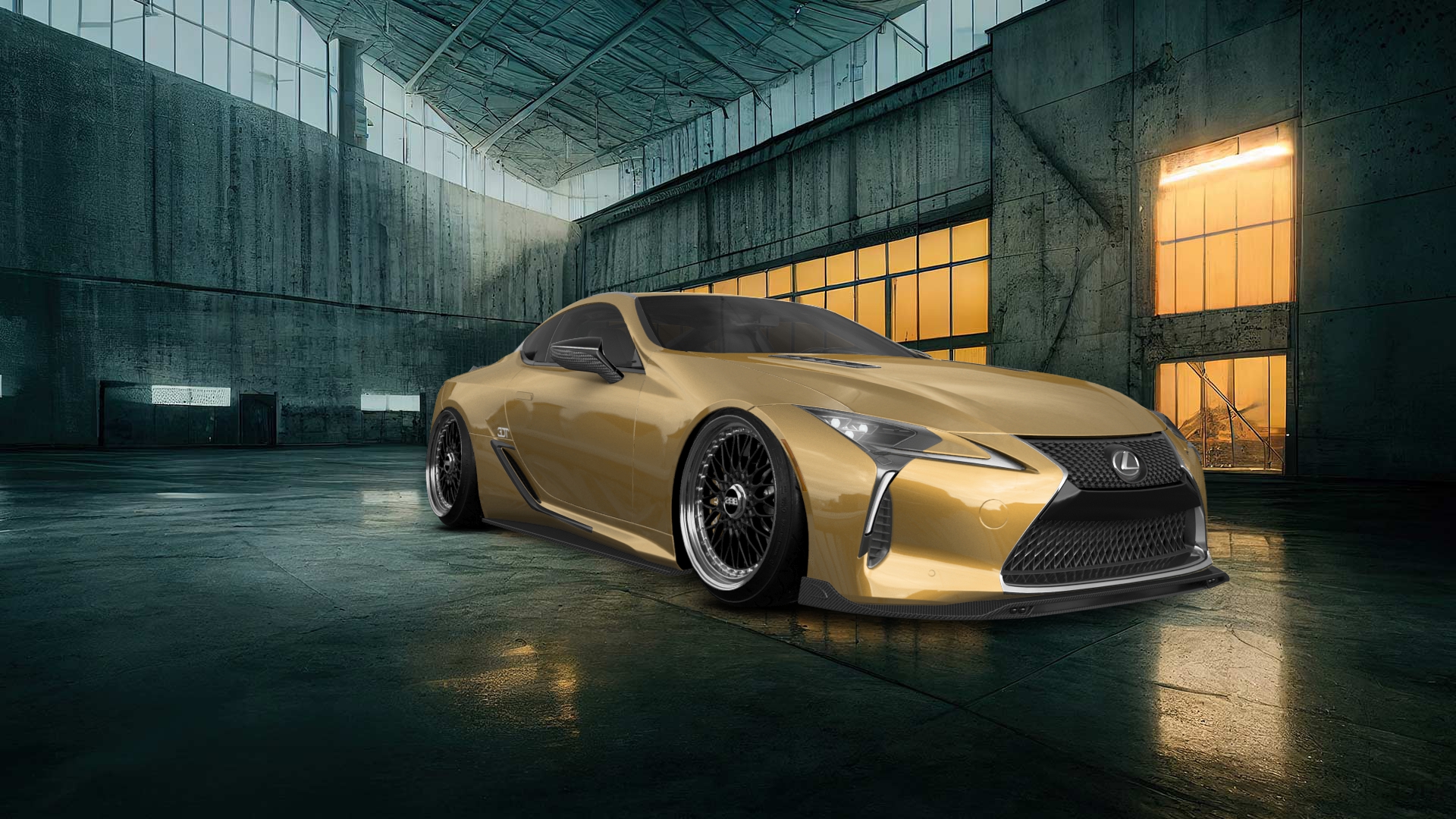 Lexus LC500 2 door fastback coupe 2017 tuning