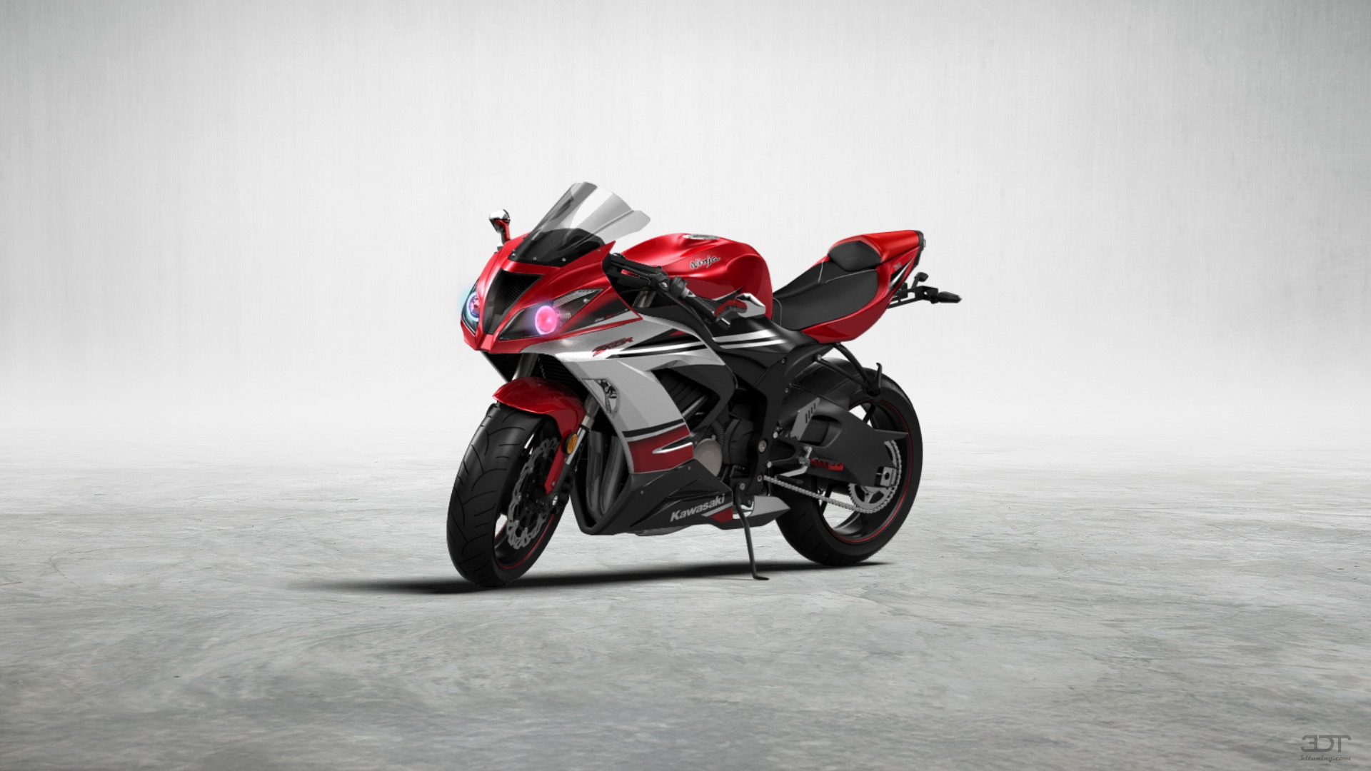 Kawasaki Ninja ZX 6R Sport Bike 2015 tuning