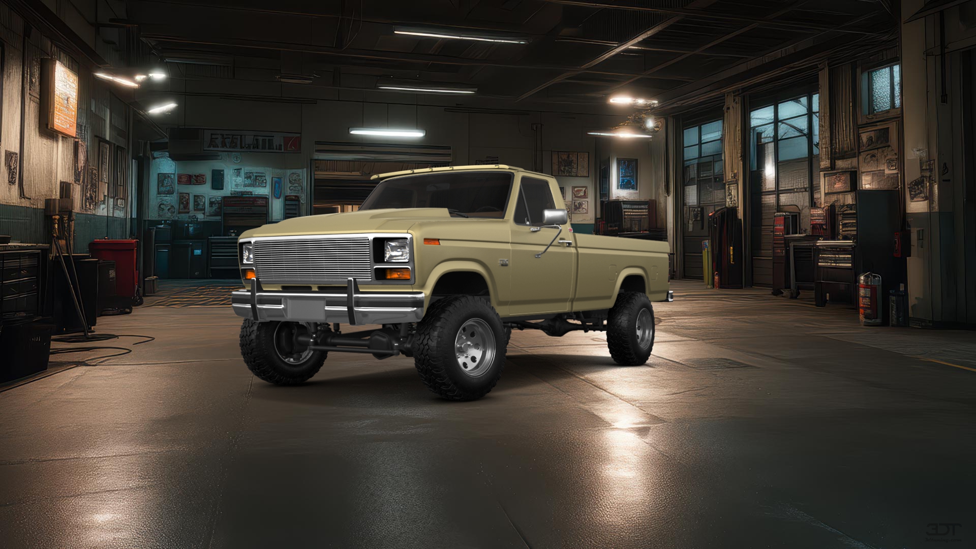 Ford F-150 2 Door pickup truck 1986 tuning