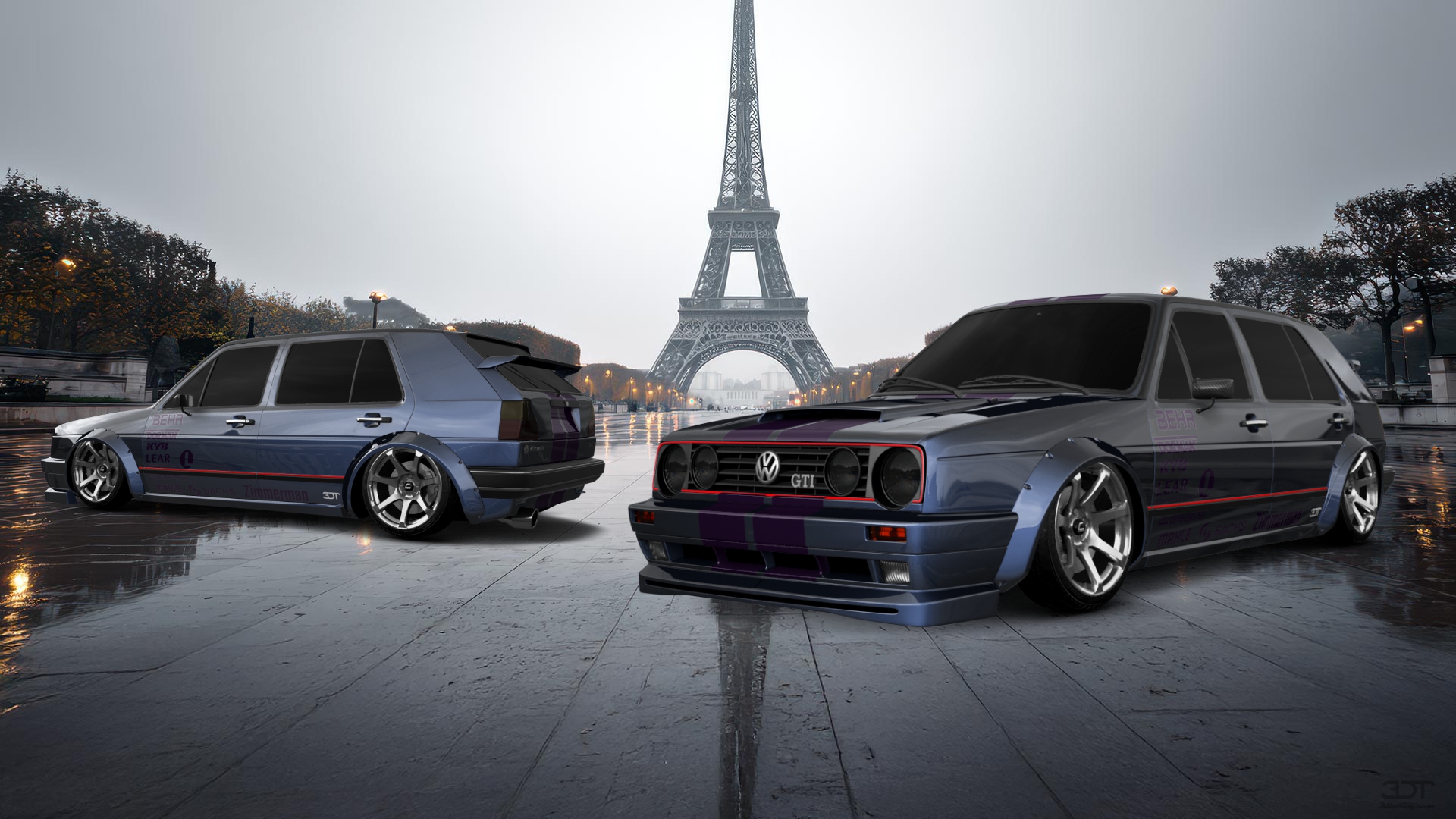 Volkswagen Golf Mk2 5 Door Hatchback 1983 tuning