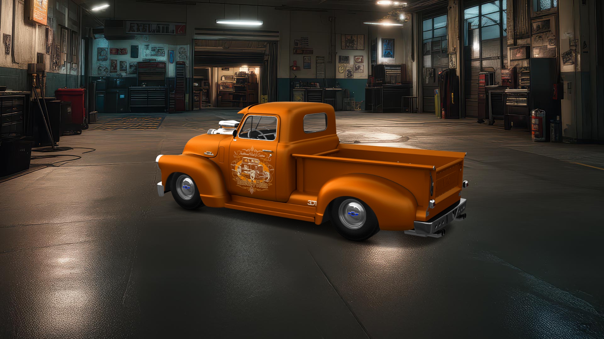 Chevrolet 3100 2 Door pickup truck 1950 tuning