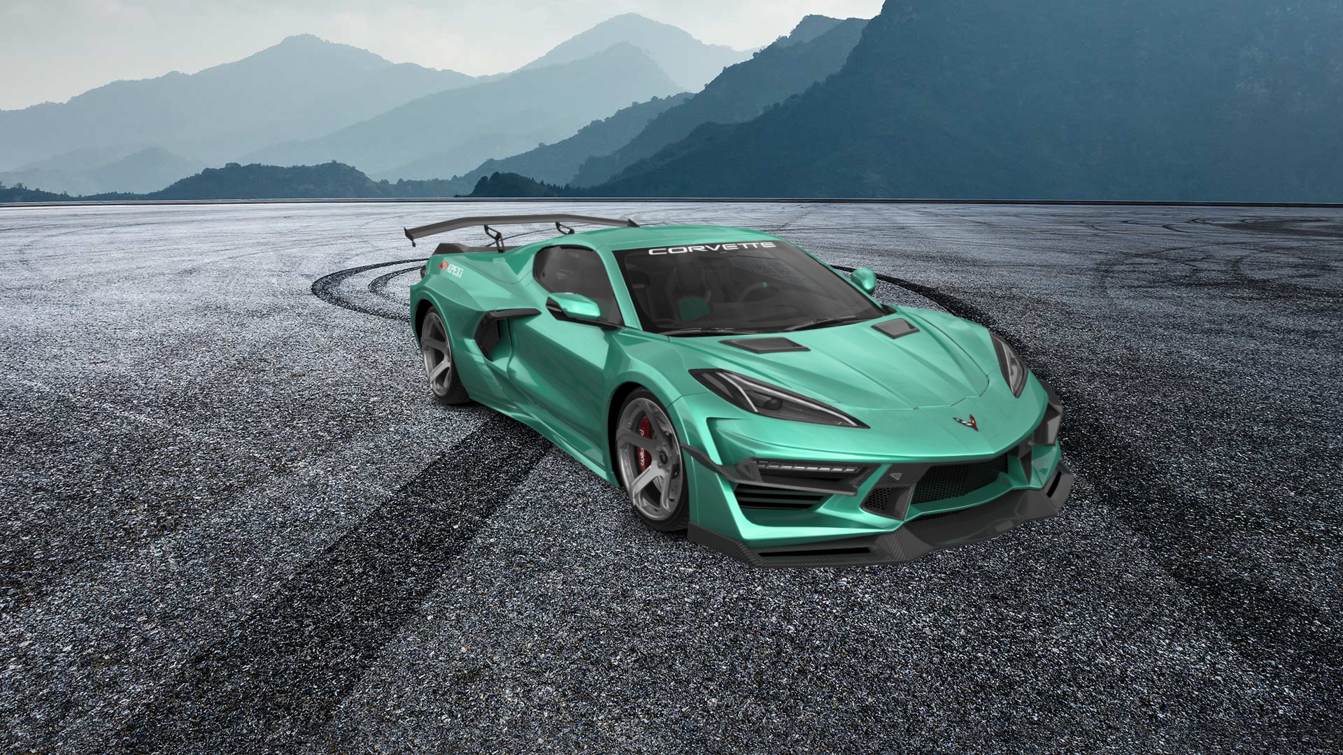 Chevrolet Corvette 2 door targa top 2020 tuning
