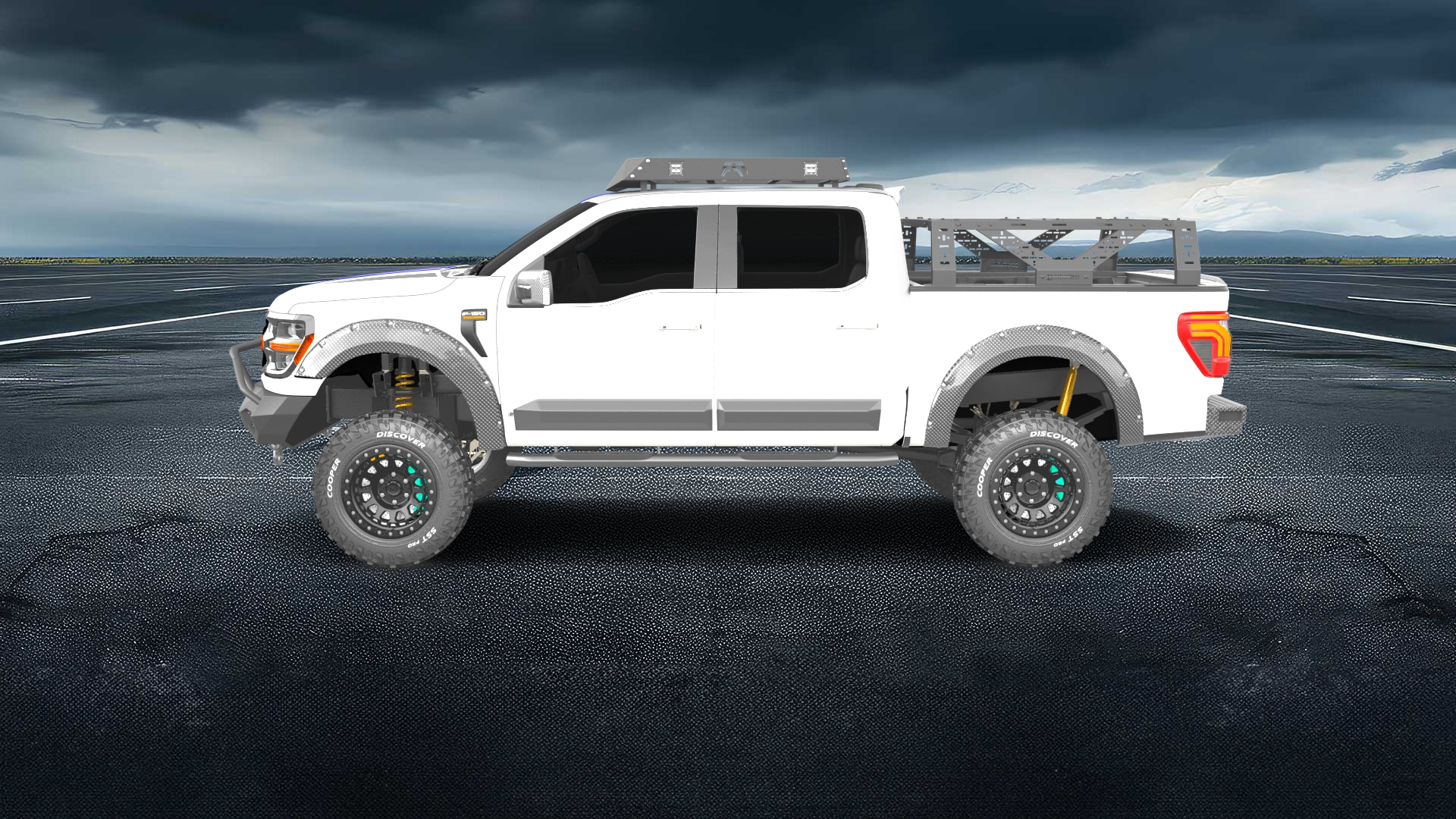 Ford F-150 SuperCrew 4 Door pickup truck 2024 Images
