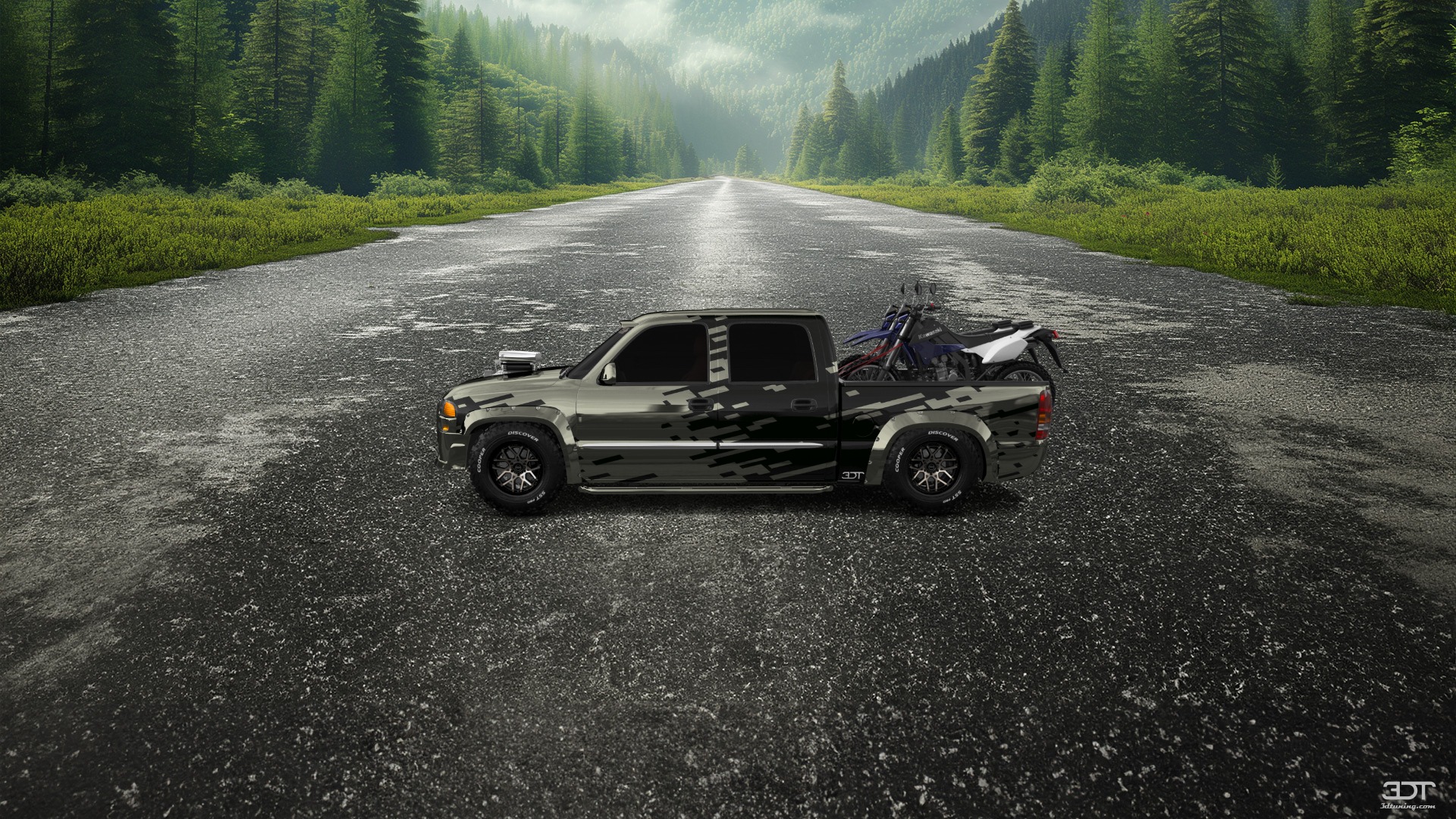 GMC Sierra 1500 Crew Cab Pickup Truck 2000