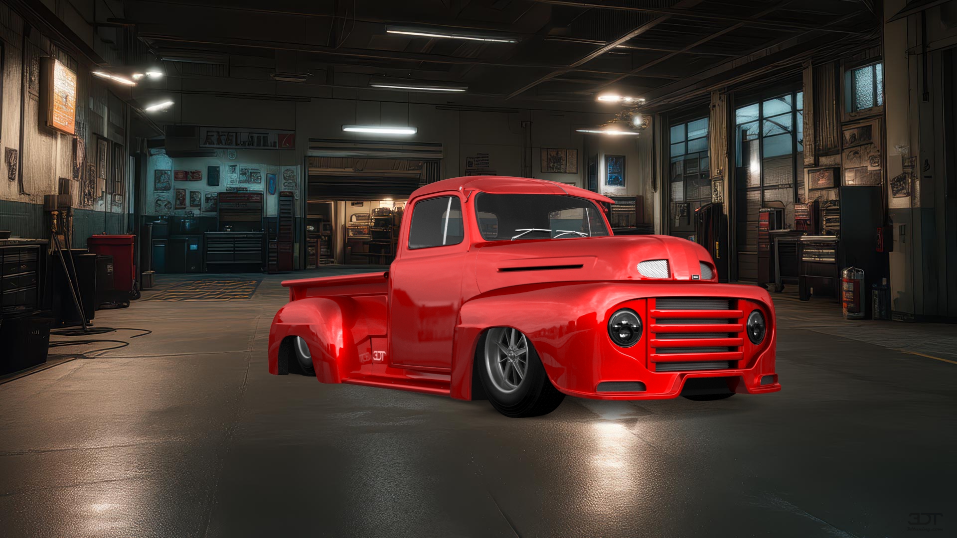 Ford F1 2 Door pickup truck 1949 tuning