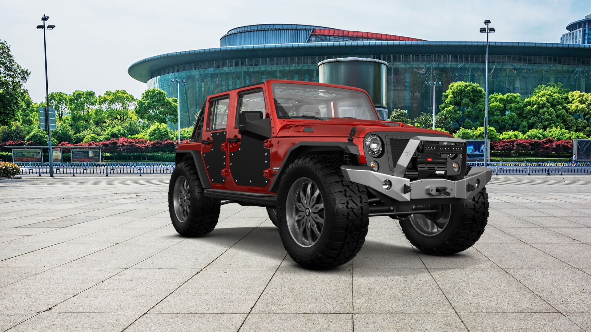 Tuning Jeep Wrangler Unlimited JK Rubicon Recon 4 Door SUV 2017