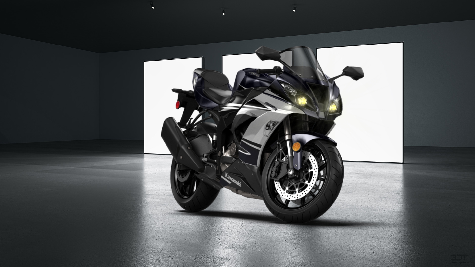 Kawasaki Ninja ZX 6R Sport Bike 2015 tuning