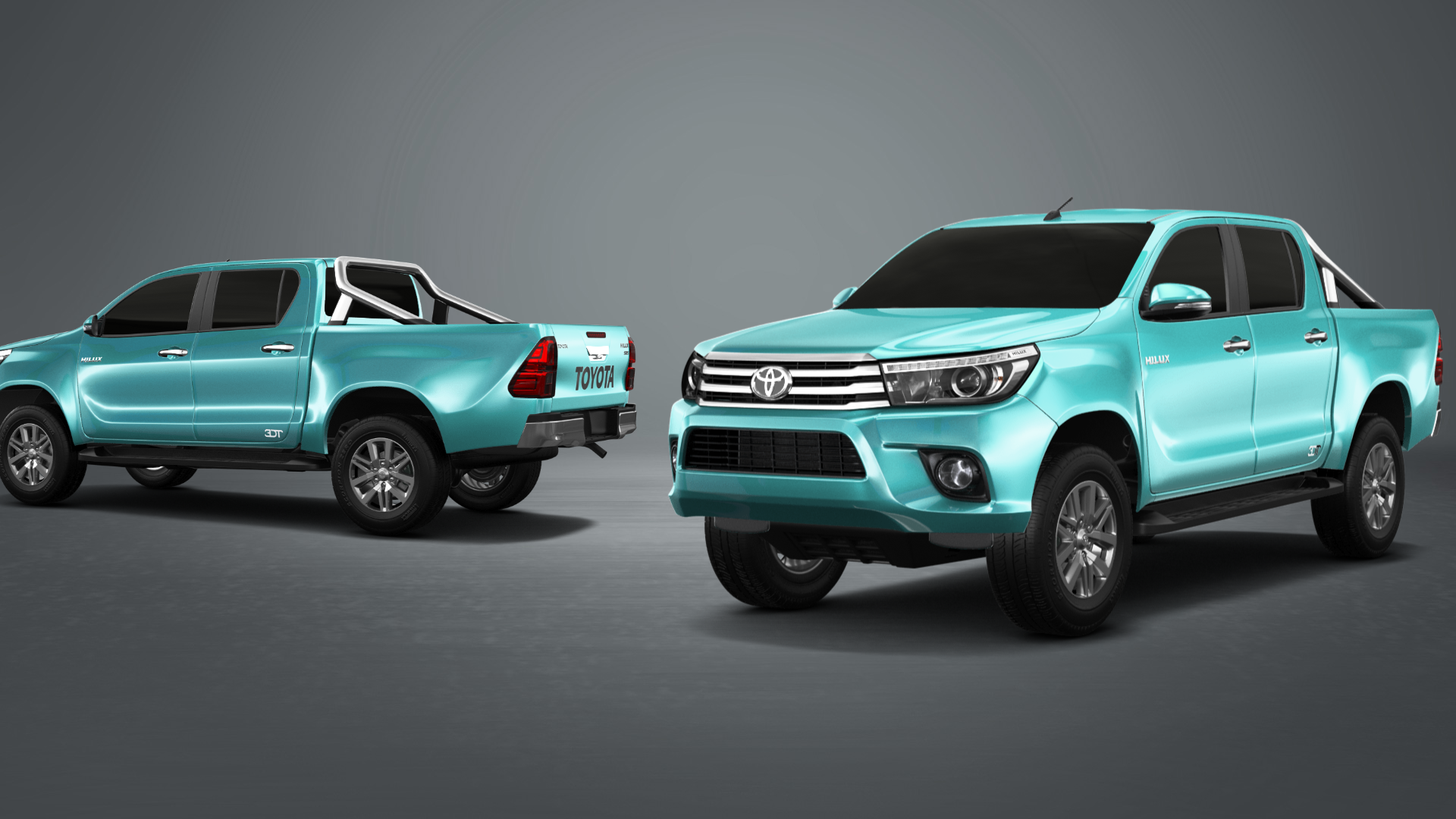 Toyota Hilux Double Cab 4 Door pickup truck 2015 tuning