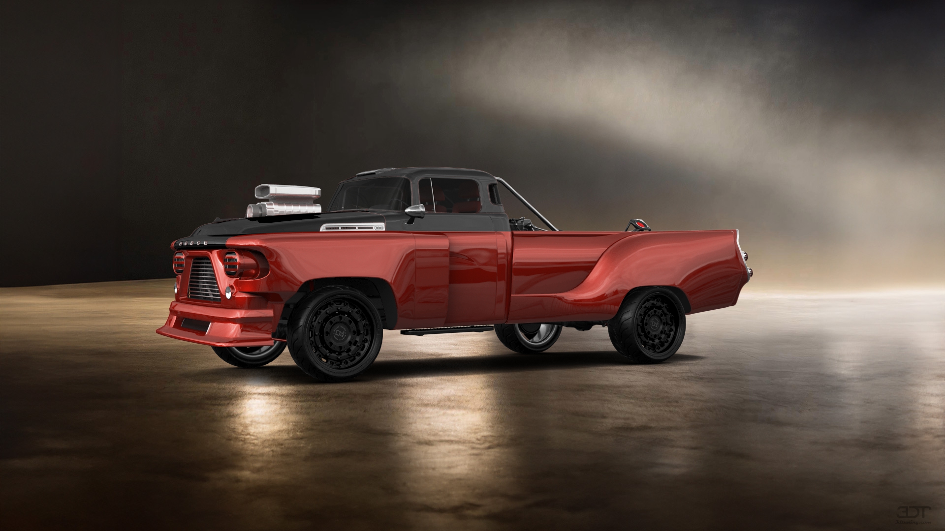 Dodge C series 2 Door pickup truck 1958 tuning