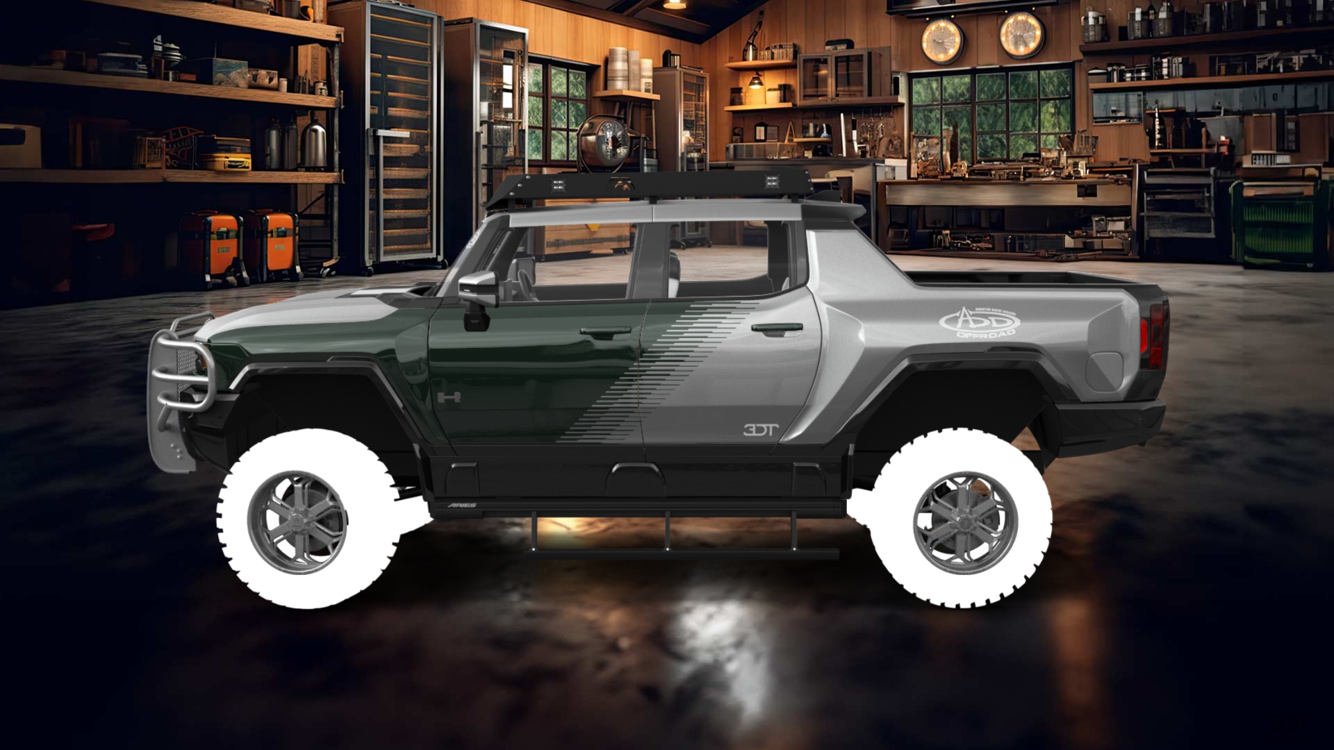 GMC Hummer EV 4 Door pickup truck 2021 tuning