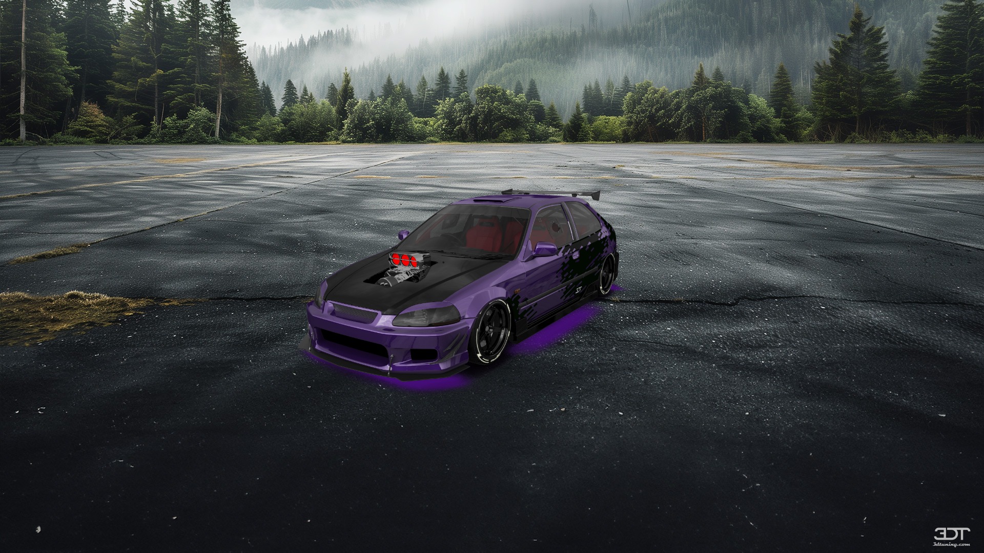 Honda Civic 3 Door Hatchback 1997 tuning