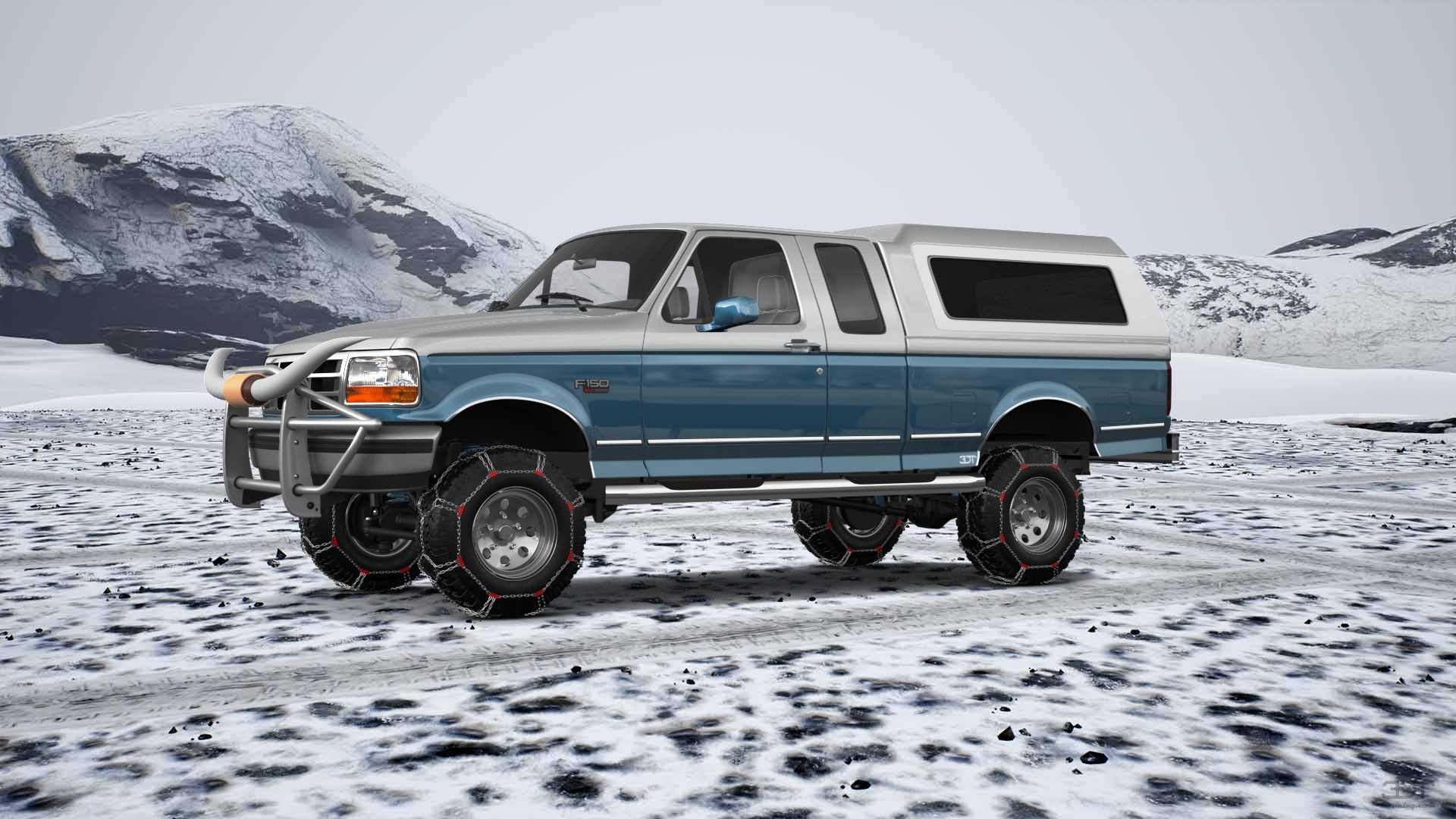 Ford F-150 SuperCab 2 Door pickup truck 1993 tuning