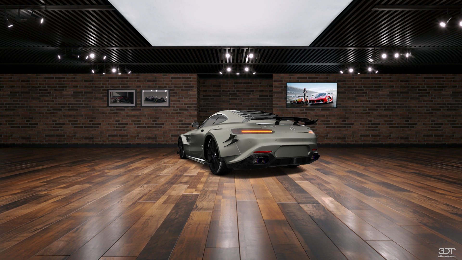 Mercedes AMG GT 2 door fastback coupe 2016