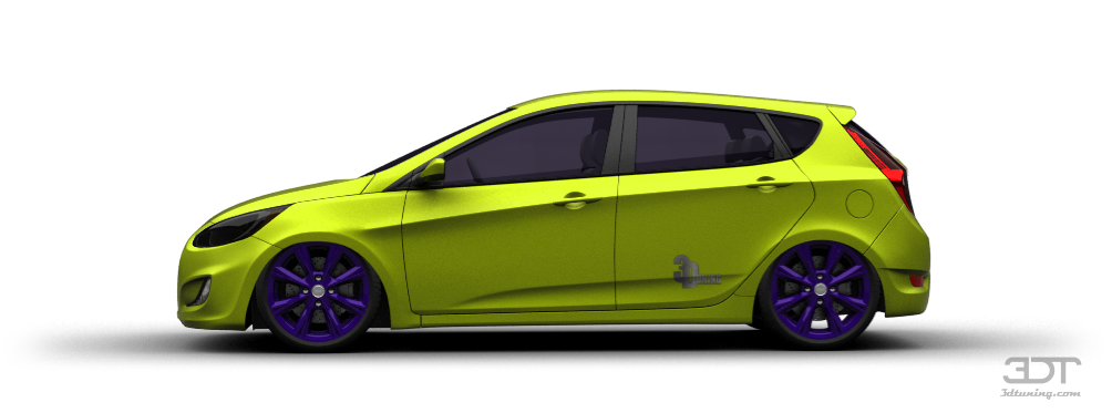 Hyundai Accent 5 Door Hatchback 2012