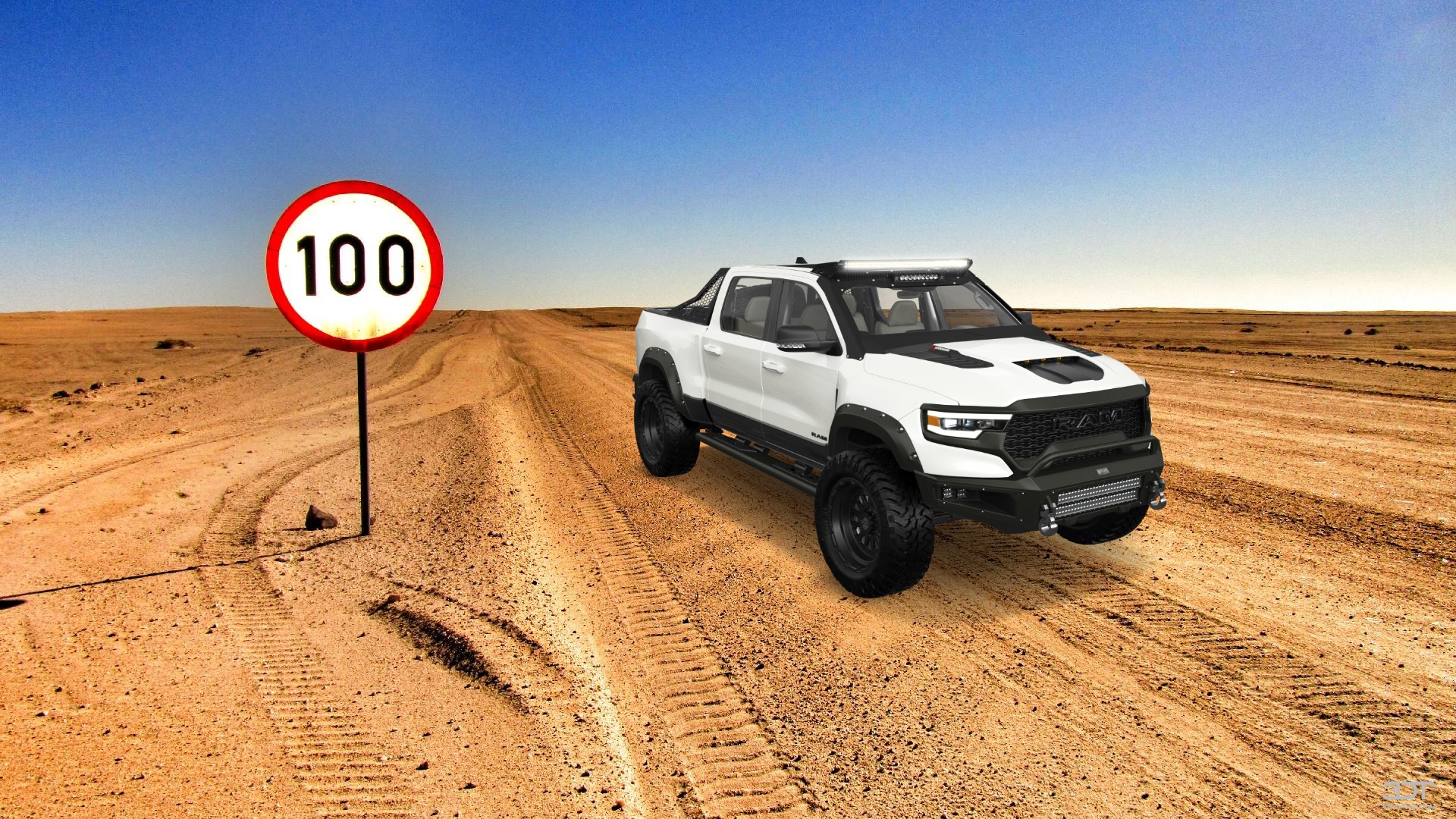 Dodge Ram 1500 TRX 4 Door pickup truck 2021