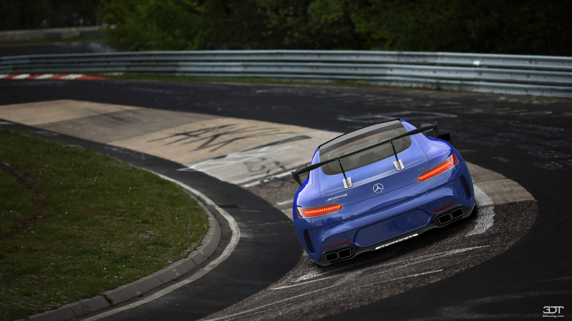 Mercedes AMG GT 2 door fastback coupe 2015 tuning