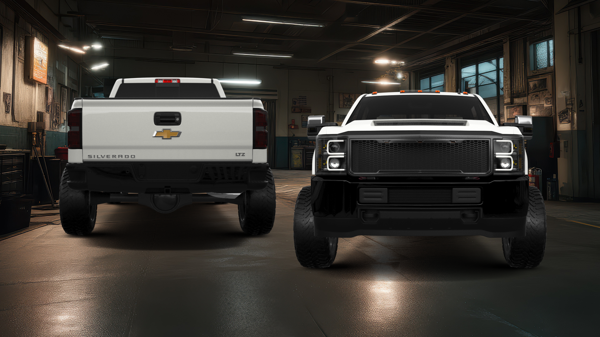 Chevrolet Silverado 2500 4 Door pickup truck 2015 tuning