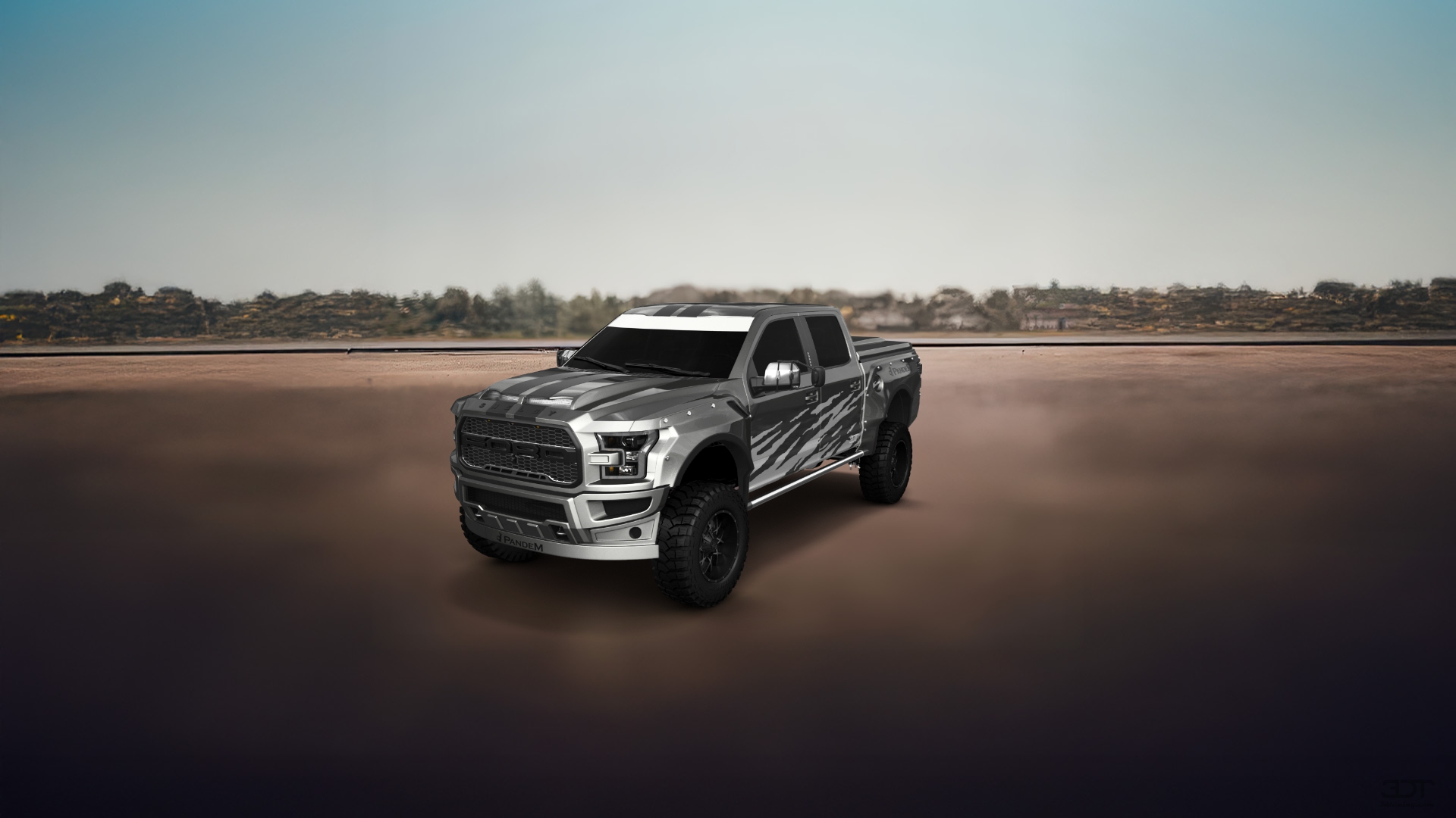 Ford F-150 Raptor 4 Door pickup truck 2017