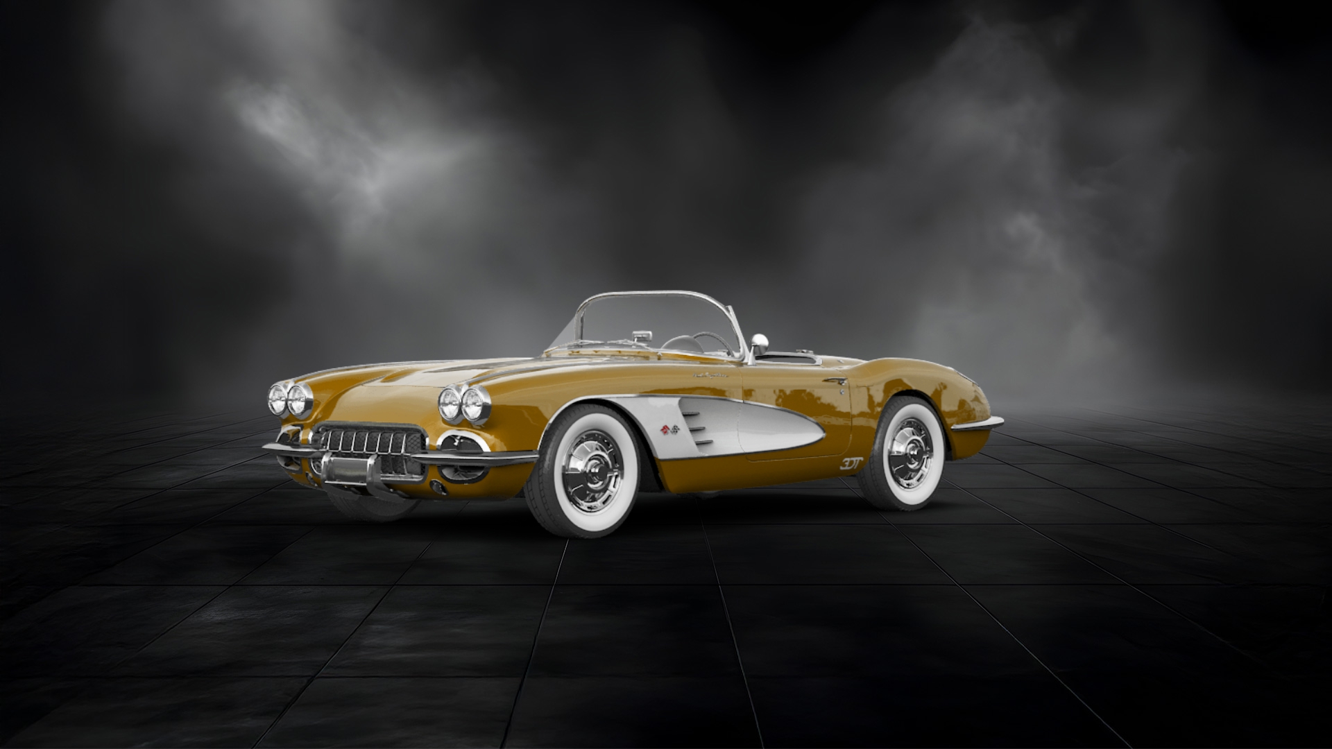 Chevrolet Corvette Convertible Coupe 1958 tuning