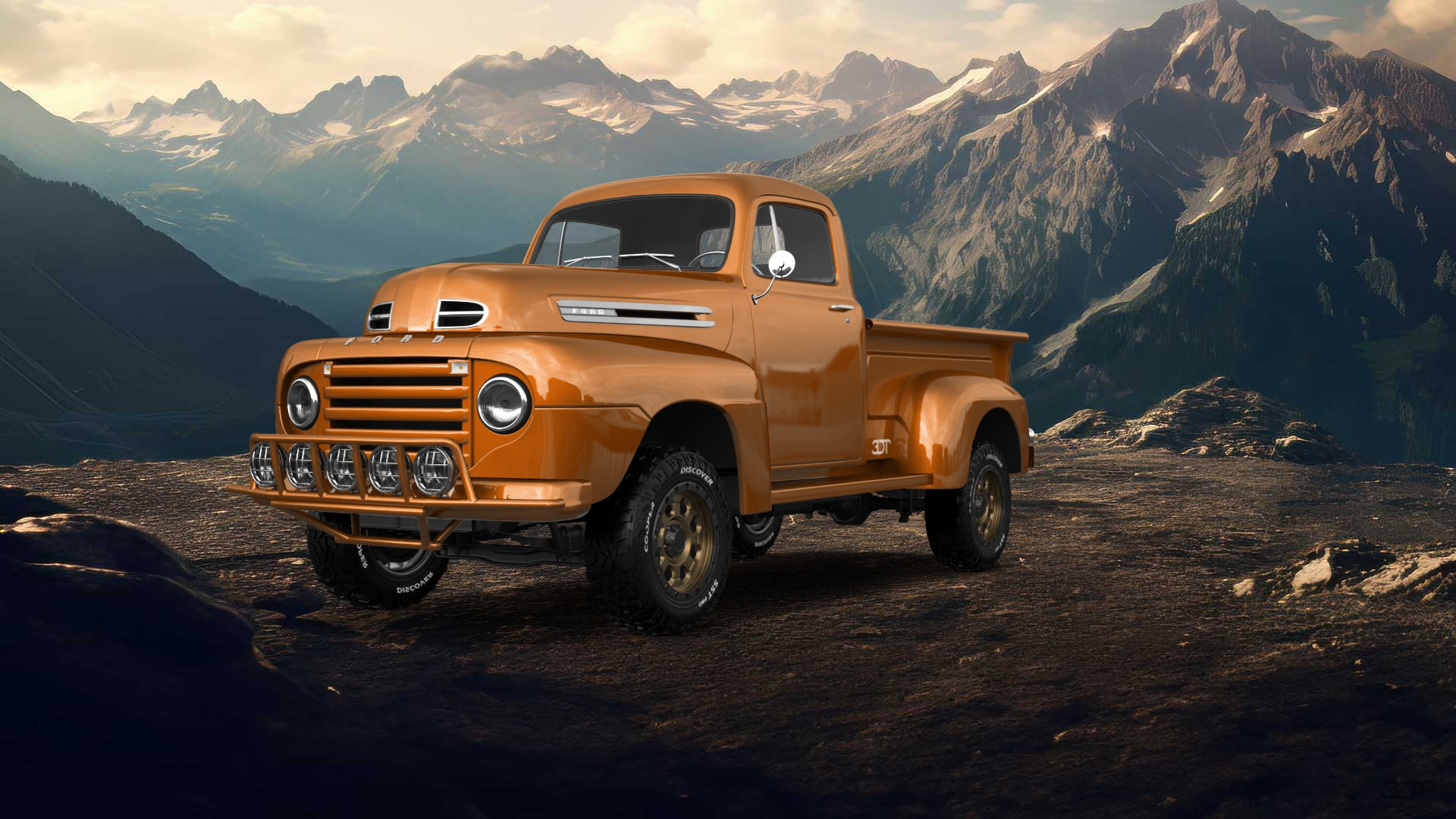 Ford F1 2 Door pickup truck 1949