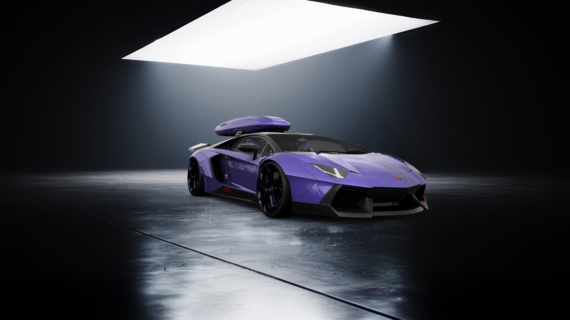 Lamborghini Aventador 2 Door Coupe 2012 tuning