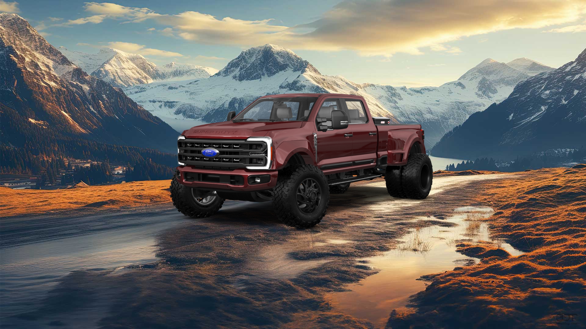 Ford F-350 DRW Crew Cab 4 Door pickup truck 2023 tuning