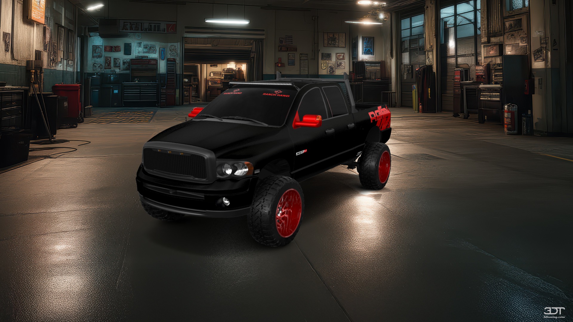Dodge Ram 1500 6.4 ft box 4 Door pickup truck 2002 tuning